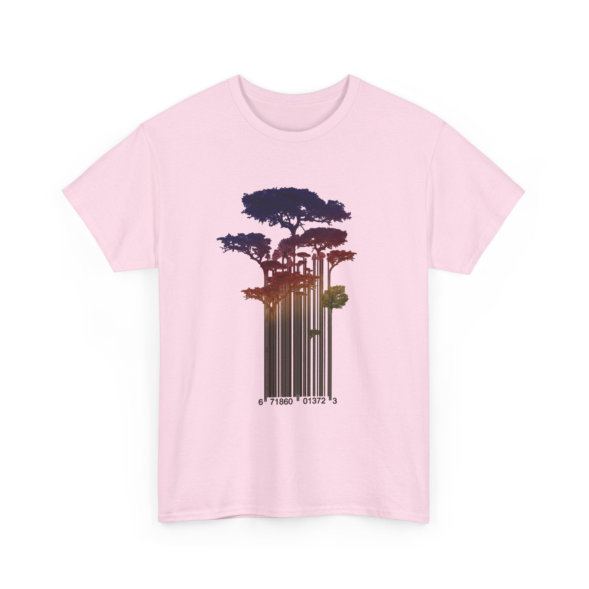 Barcode Forest T‑Shirt