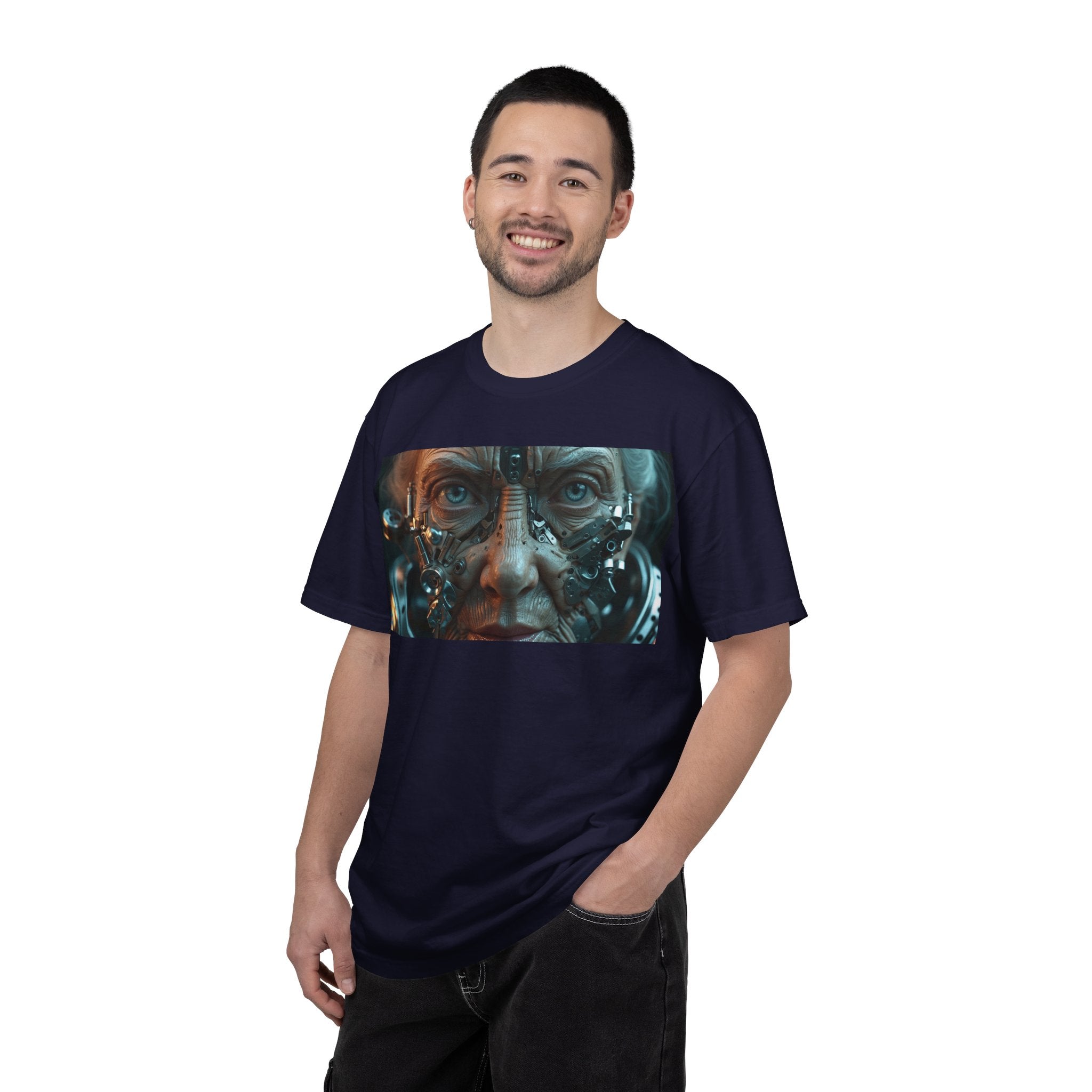 Cybernetic Old Face —T‑Shirt