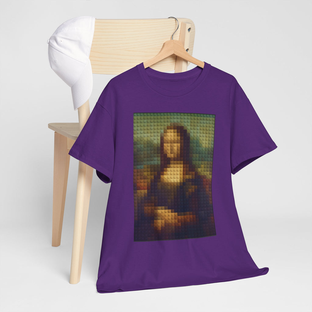 Pixelated Mona Lisa - T‑Shirt