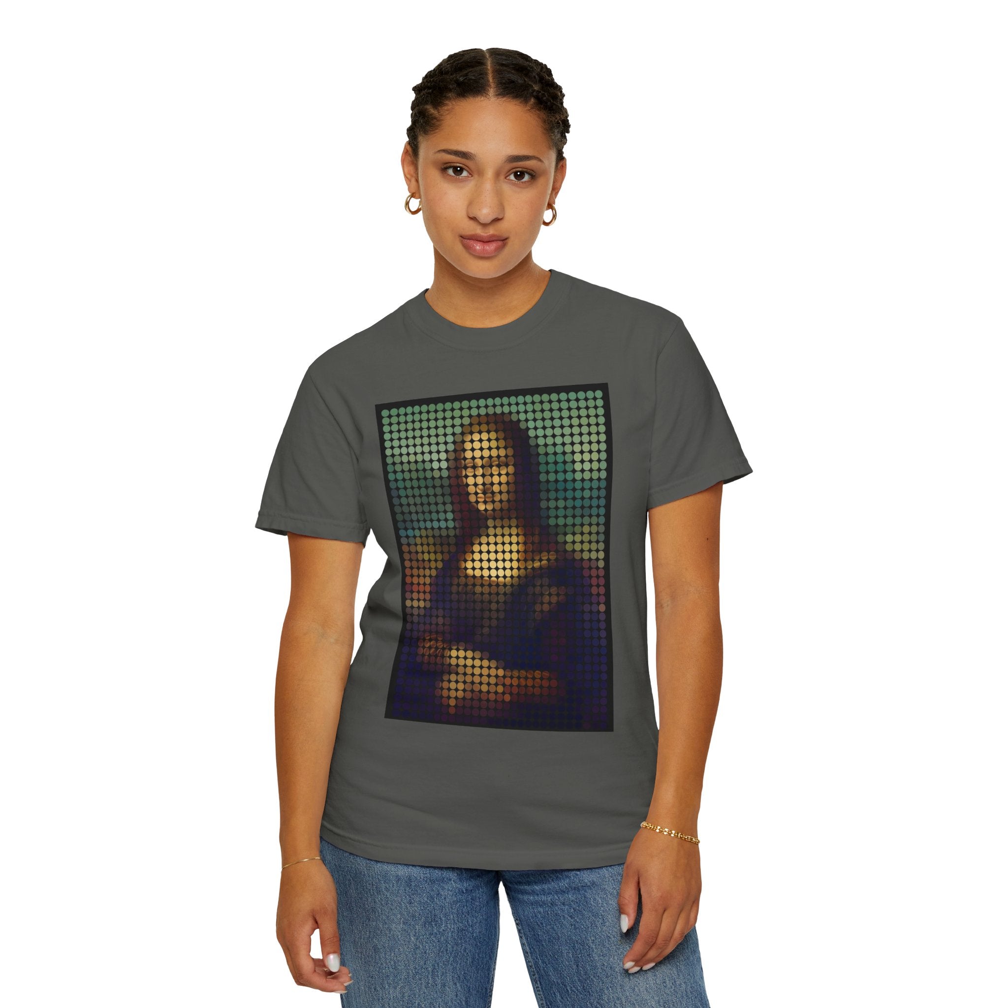Mona Lisa Pixel Art — T-Shirt
