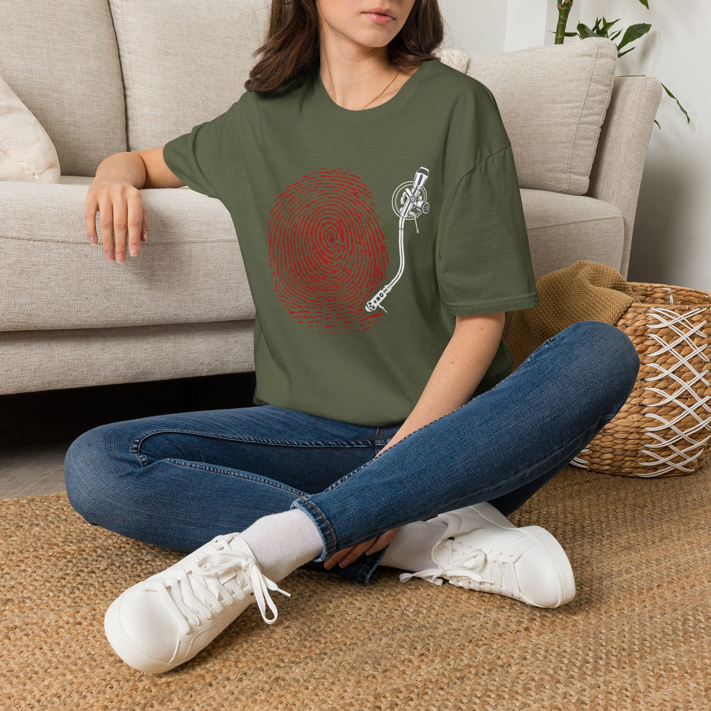 Fingerprint Turntable — T-Shirt