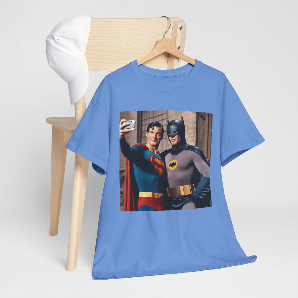 Retro Superhero Selfie - T shirt
