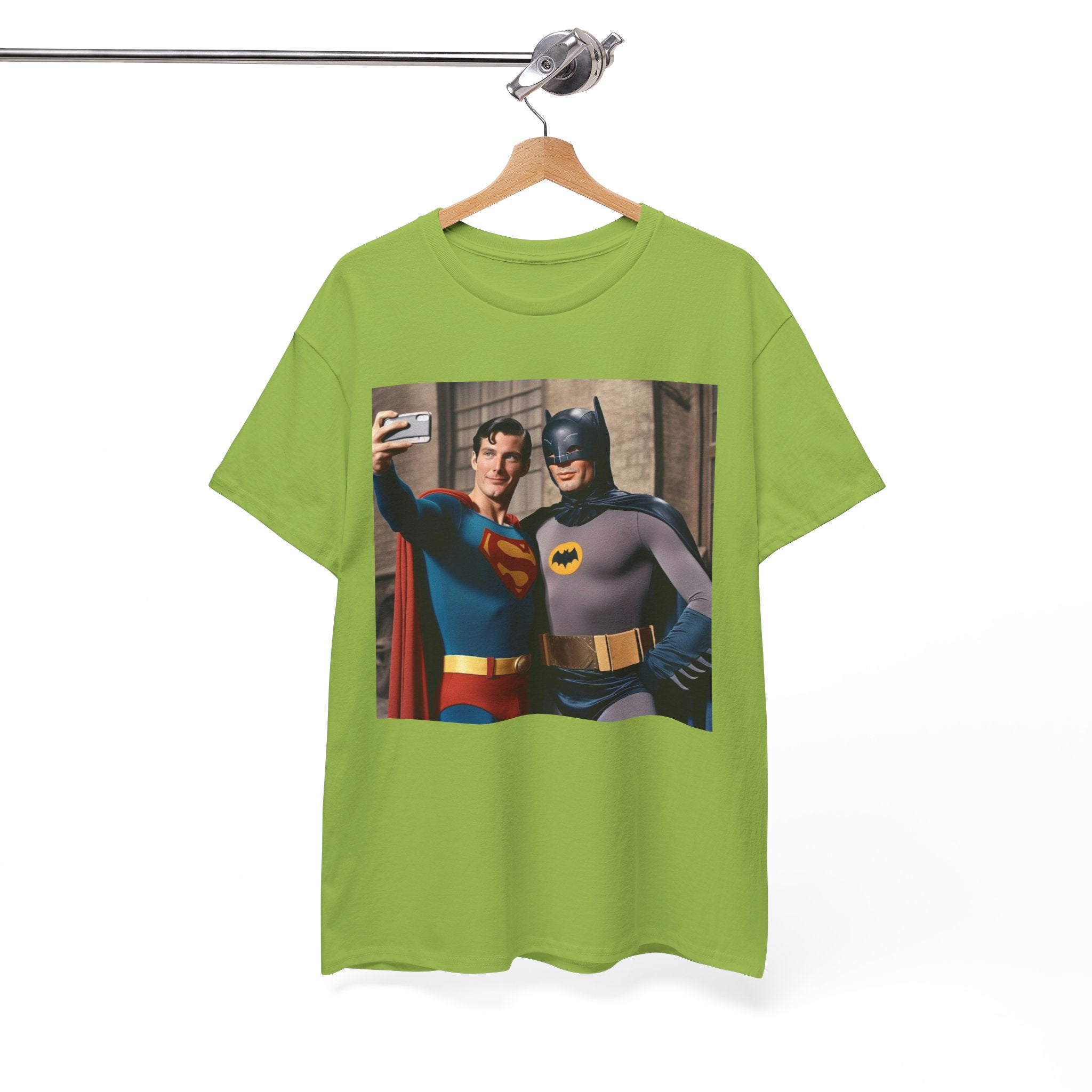 Retro Superhero Selfie - T shirt