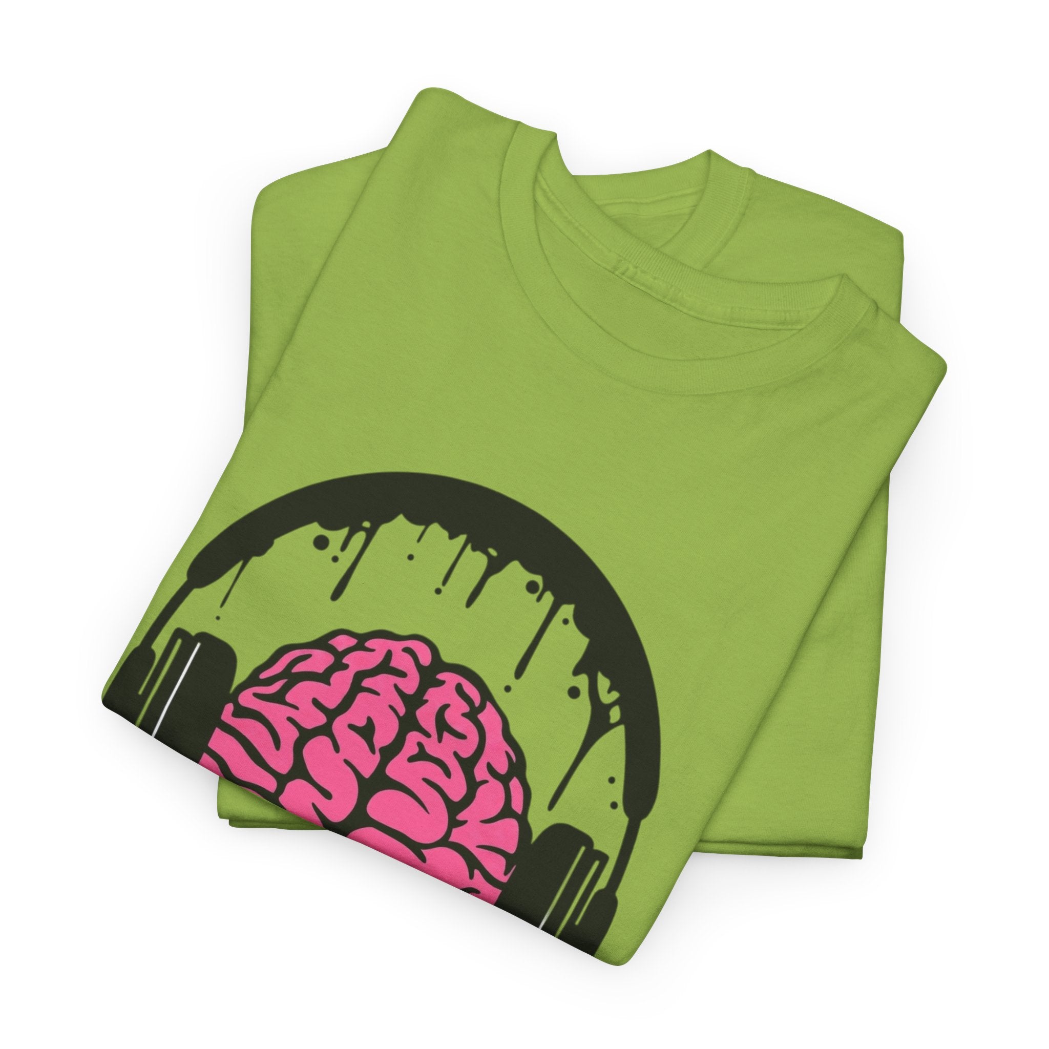 Music Lover Dripping Brain — T-Shirt