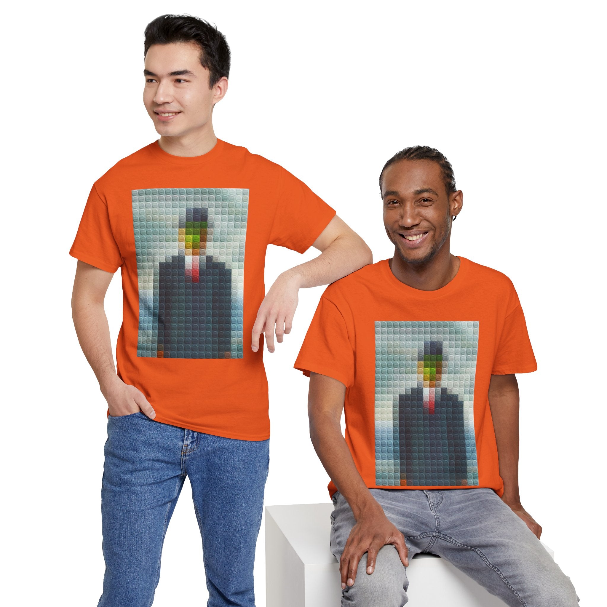 Surreal Pixelated Man - T-Shirt
