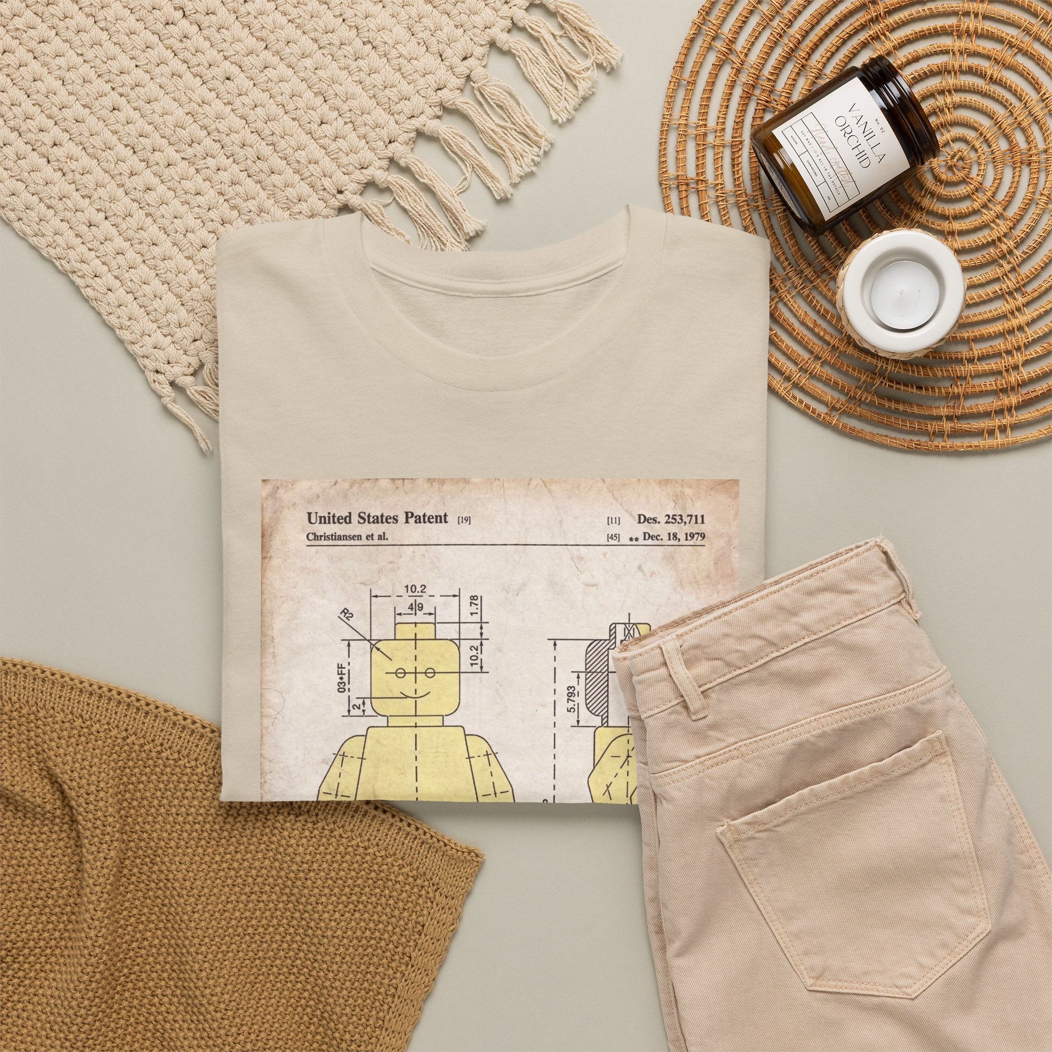 Lego Minifigure Patent — T‑Shirt