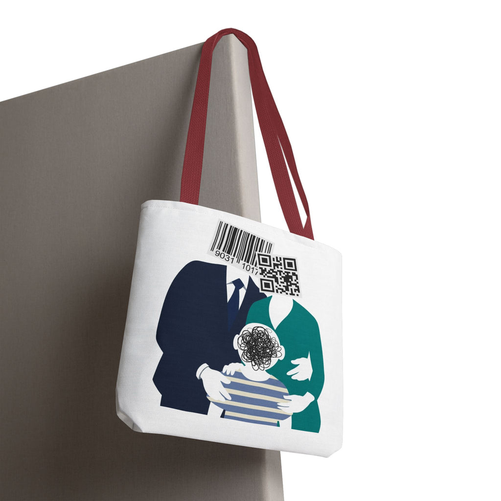 Barcode Family Portrait Tote Bag