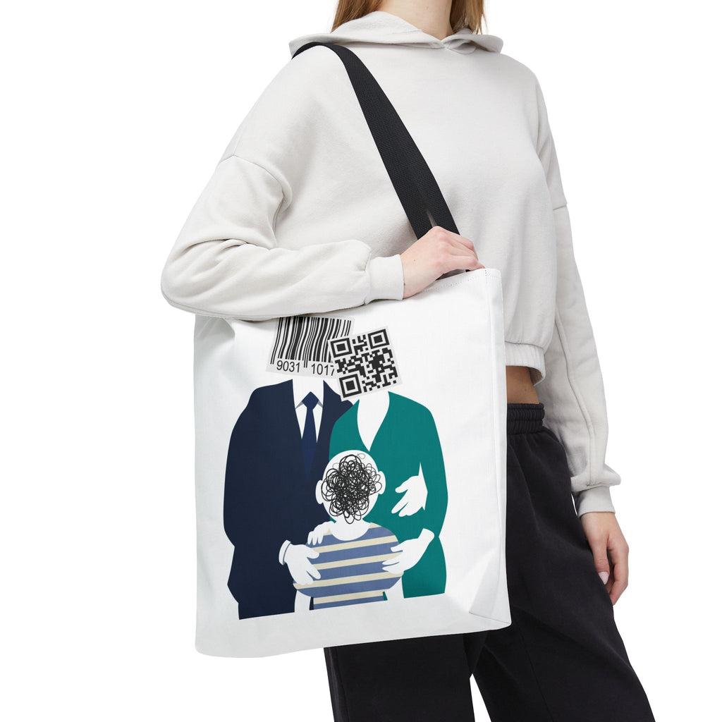 Barcode Family Portrait Tote Bag