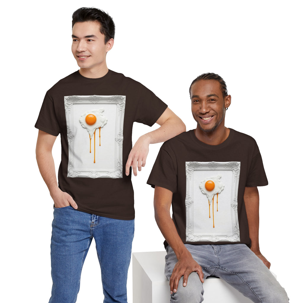 Artful Drip Fried Egg — T‑Shirt