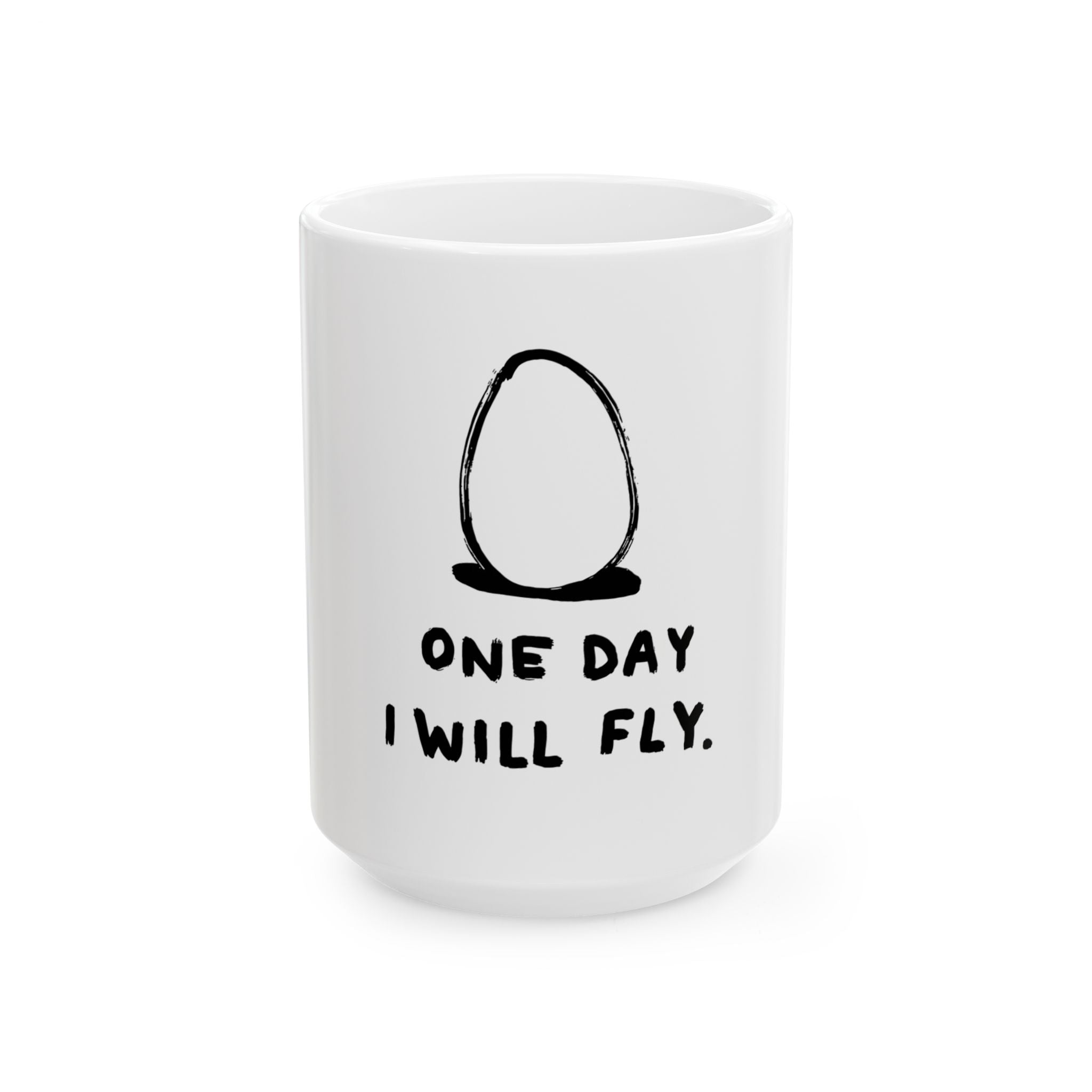 One Day I Will Fly — Coffee Cup