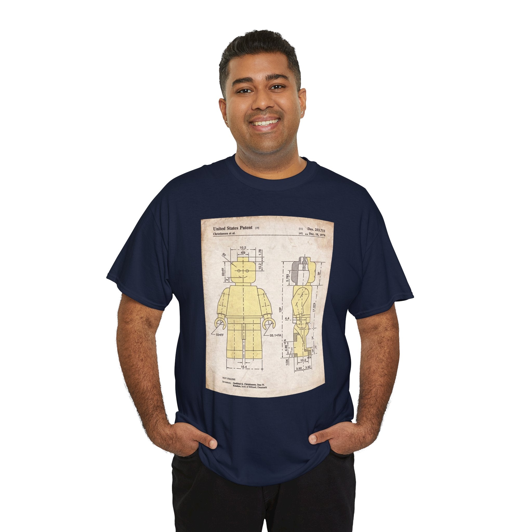 Lego Minifigure Patent — T‑Shirt