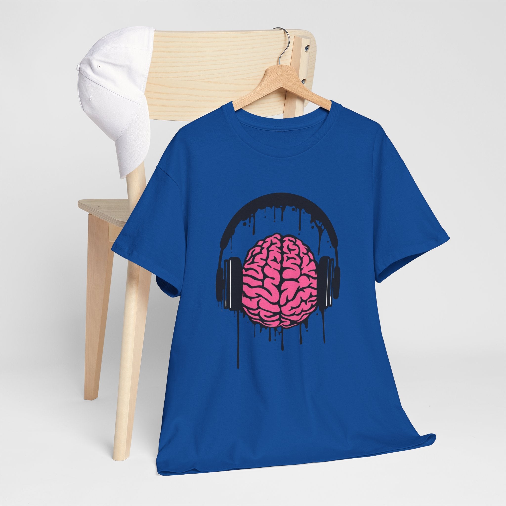 Music Lover Dripping Brain — T-Shirt
