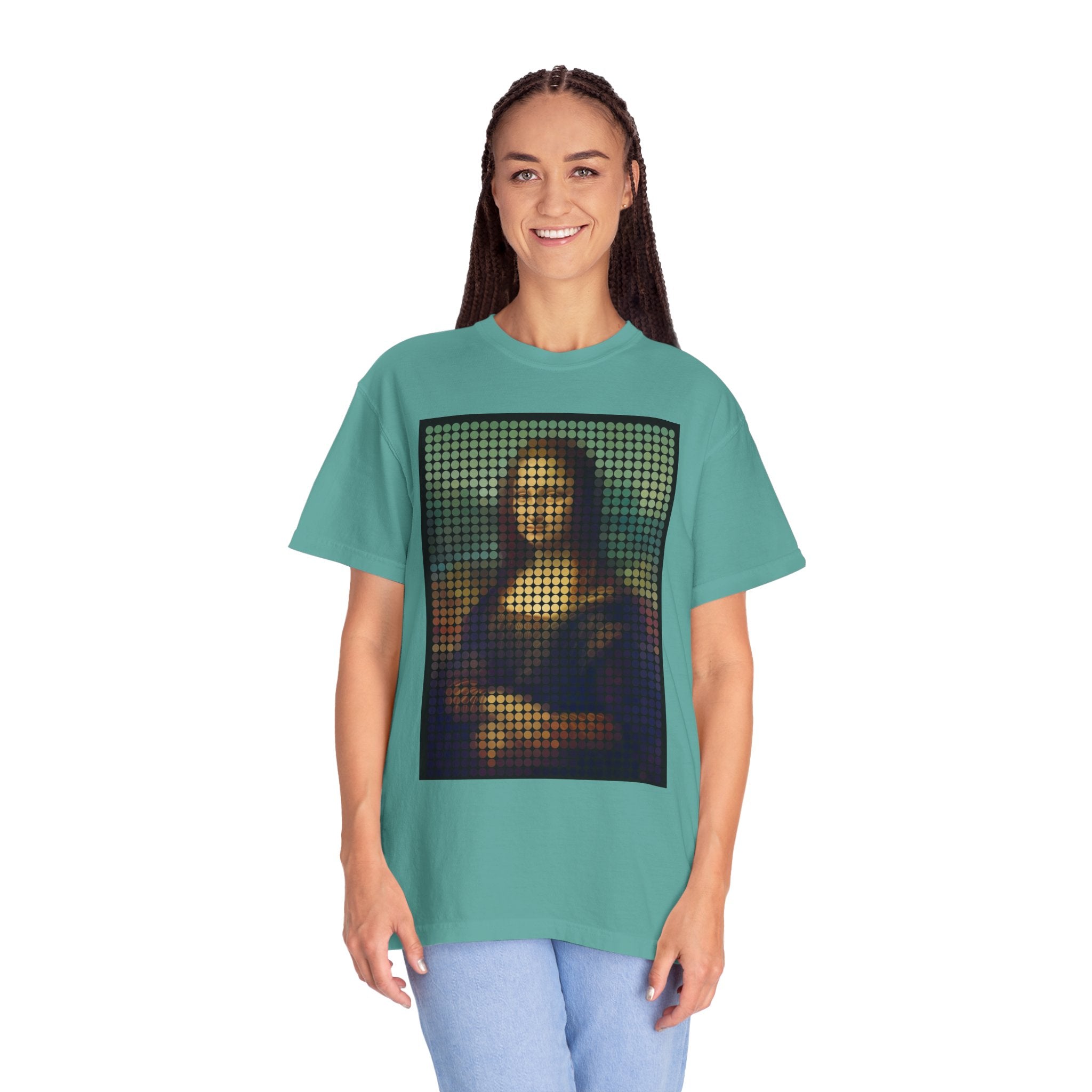 Mona Lisa Pixel Art — T-Shirt