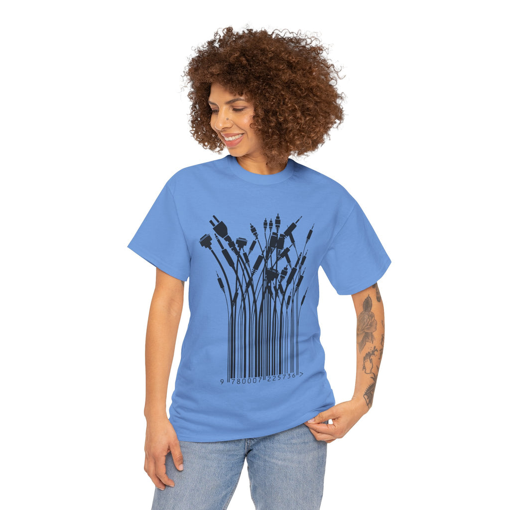 Barcode Wildflowers — T-Shirt
