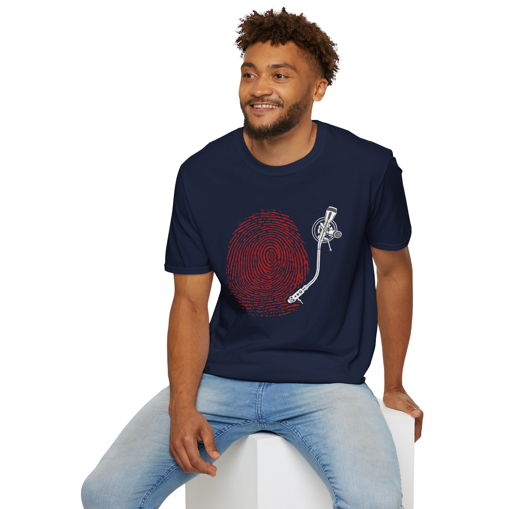 Fingerprint Turntable — T-Shirt