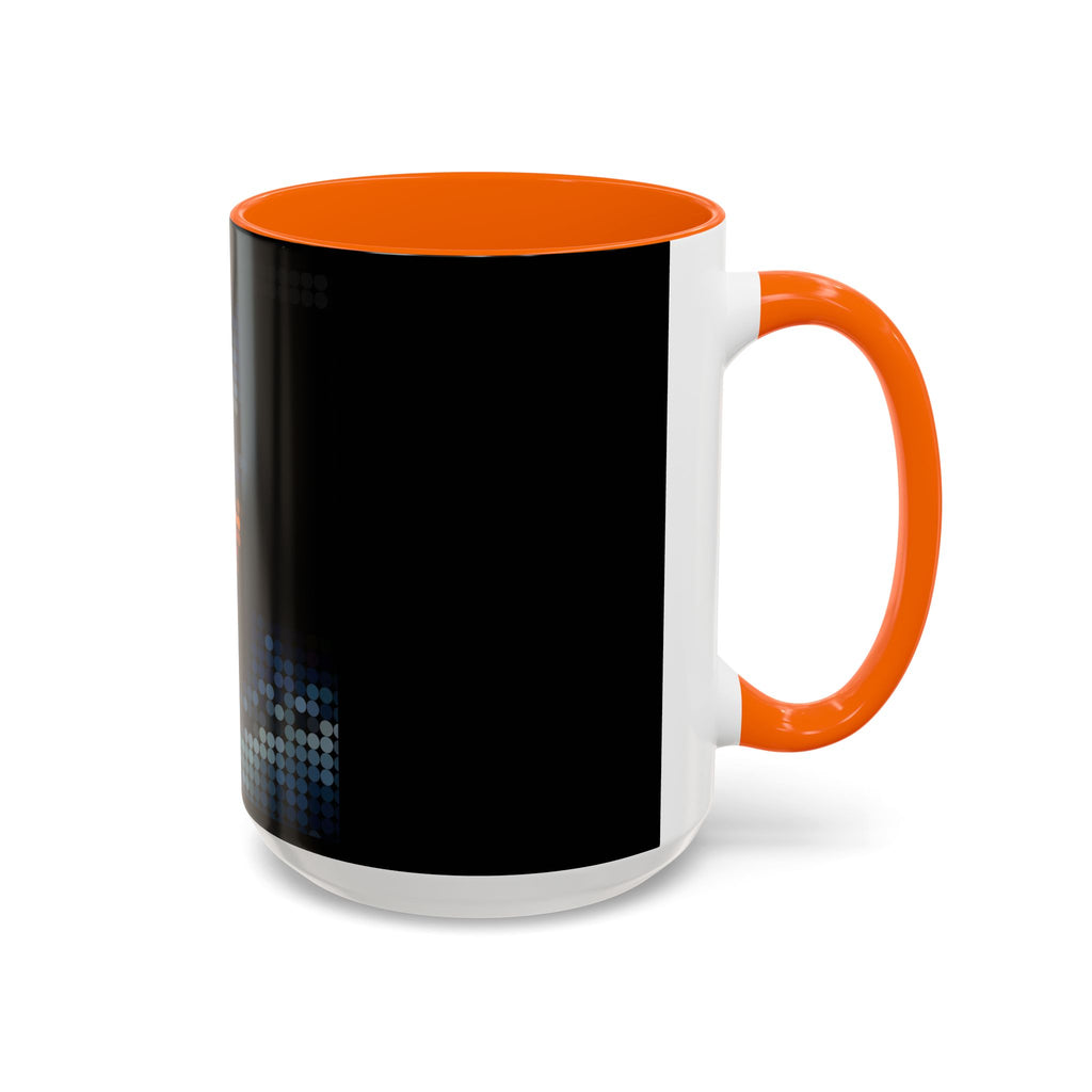 Pixel Art Dark Knight — Coffee Mug