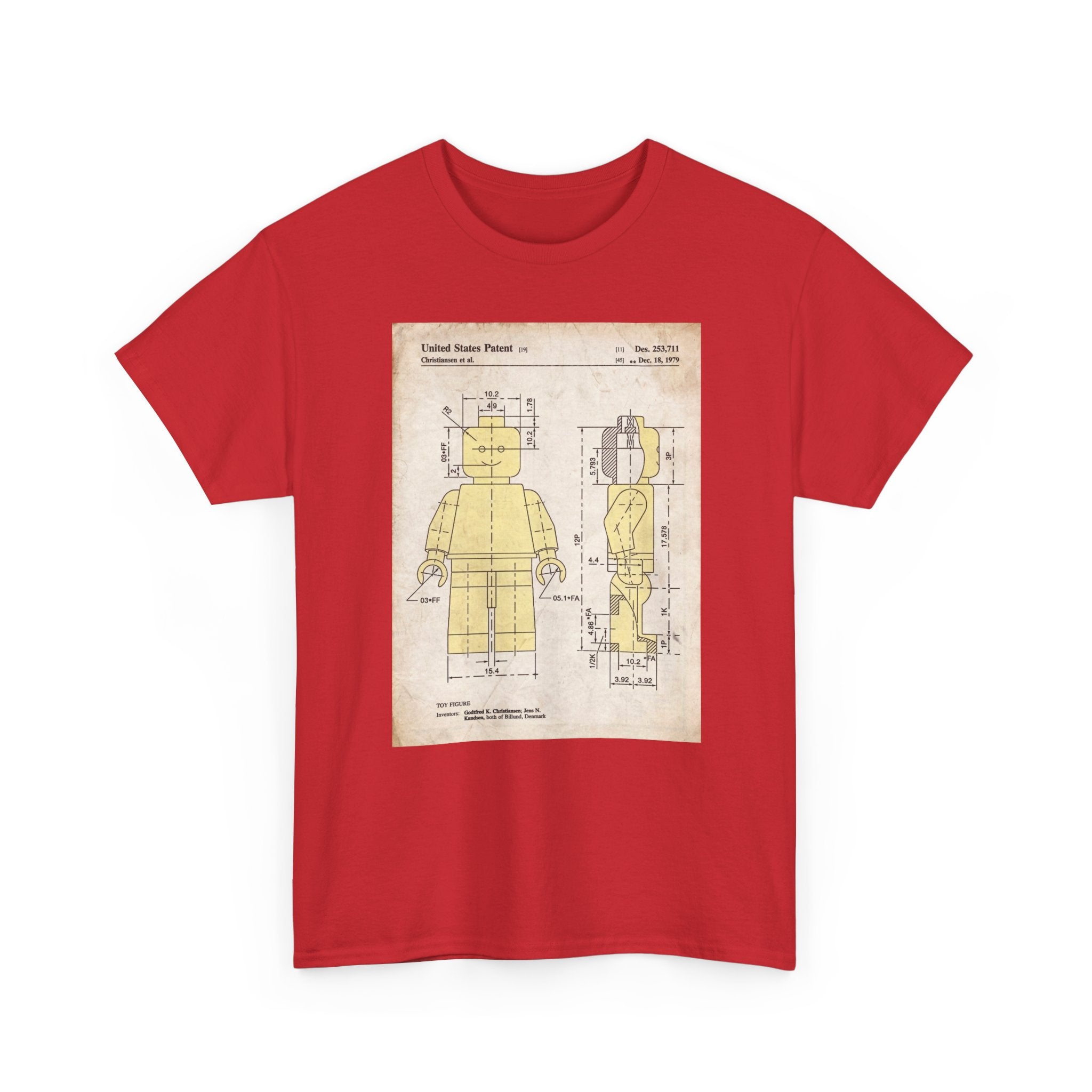 Lego Minifigure Patent — T‑Shirt