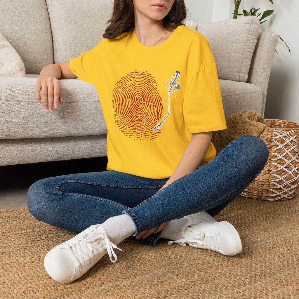 Fingerprint Turntable — T-Shirt