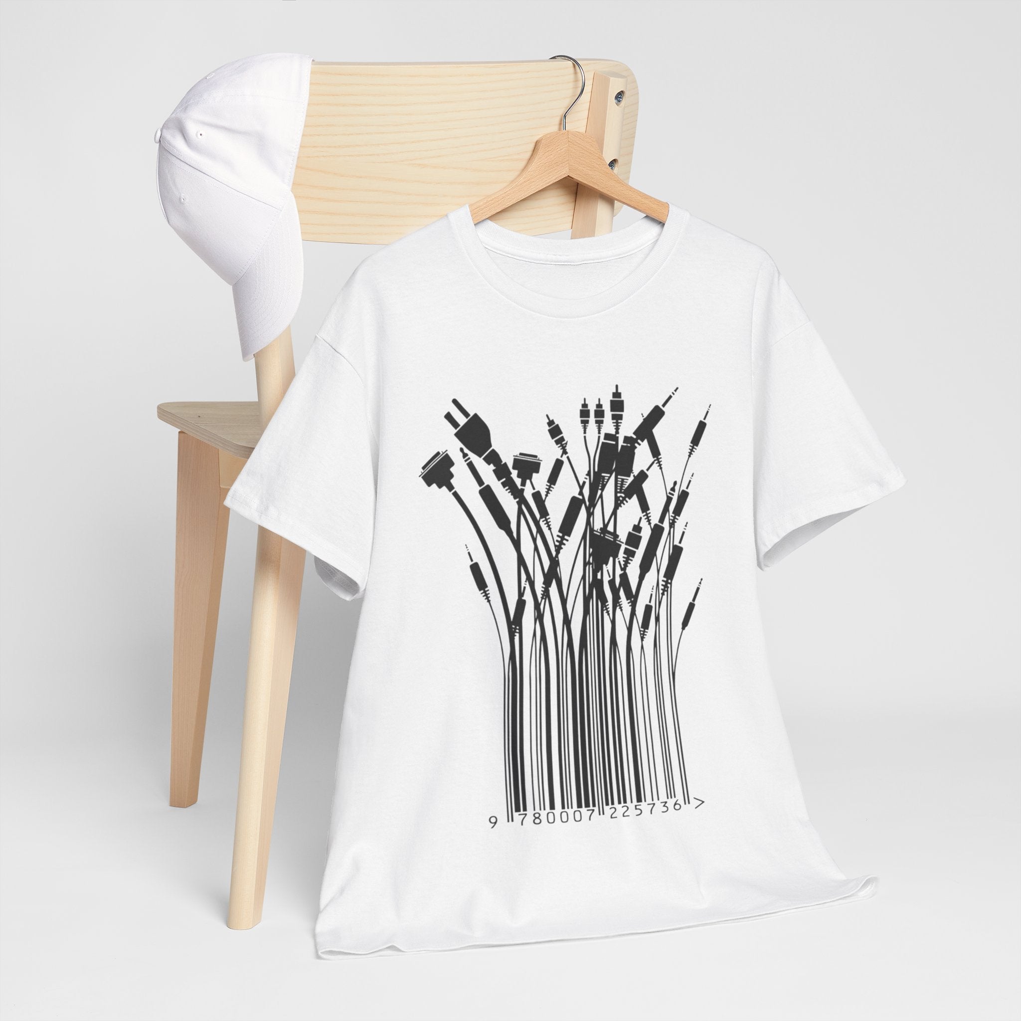 Barcode Wildflowers — T-Shirt