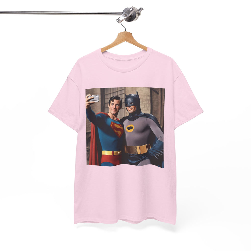 Retro Superhero Selfie - T shirt