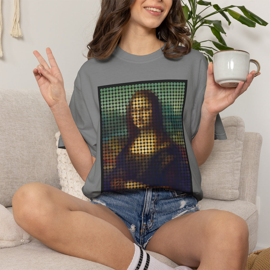 Mona Lisa Pixel Art — T-Shirt
