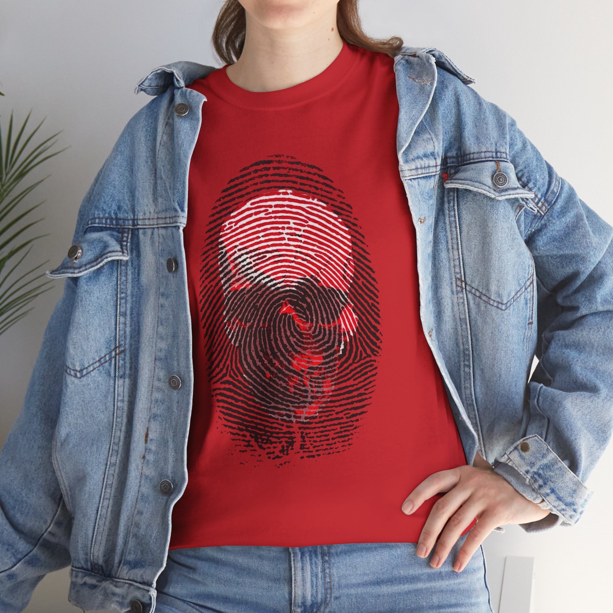 Skull Fingerprint — T-Shirt