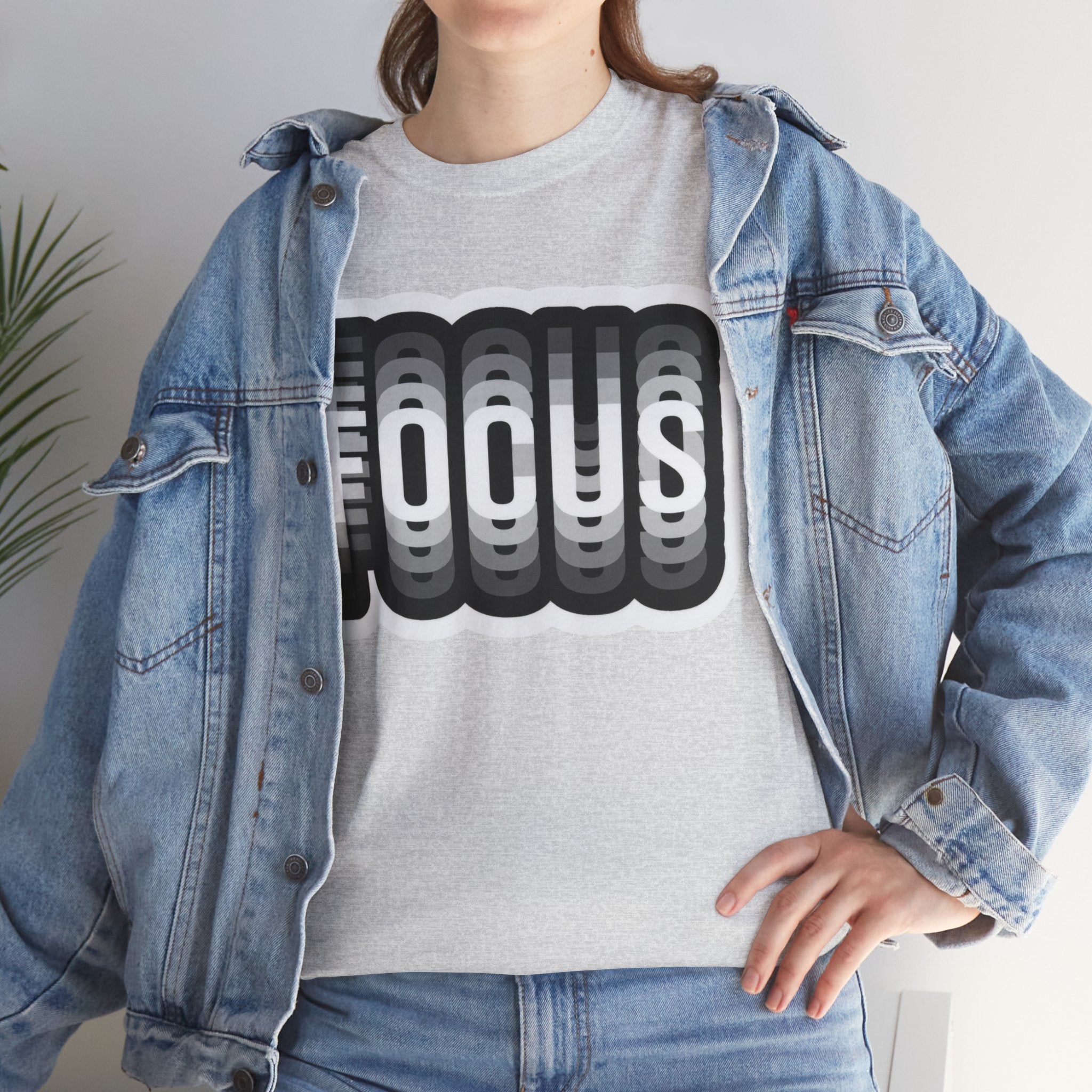 Focus Optical Illusion — T Shirt