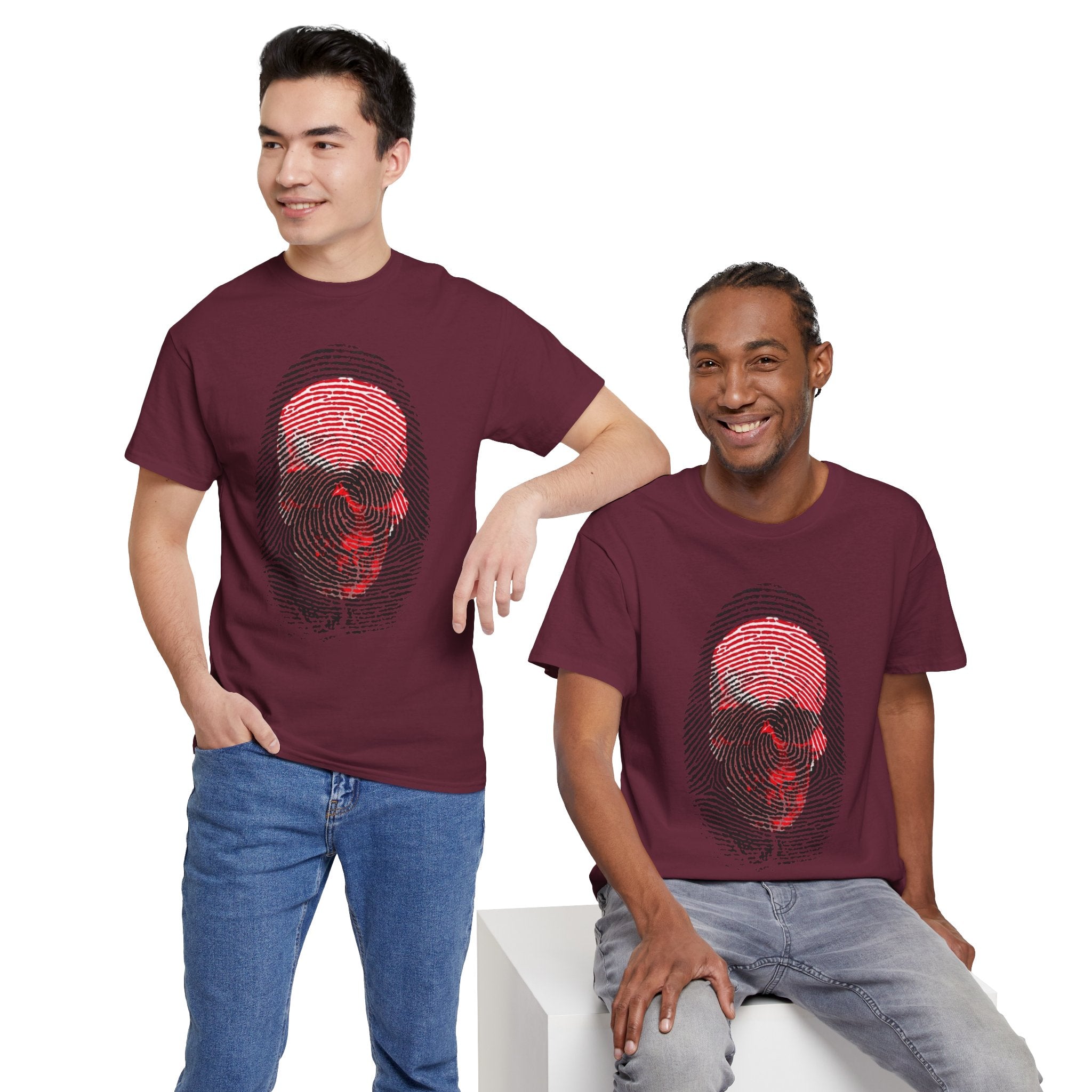 Skull Fingerprint — T-Shirt