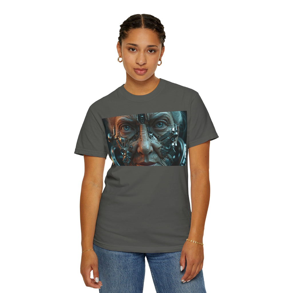Cybernetic Old Face —T‑Shirt
