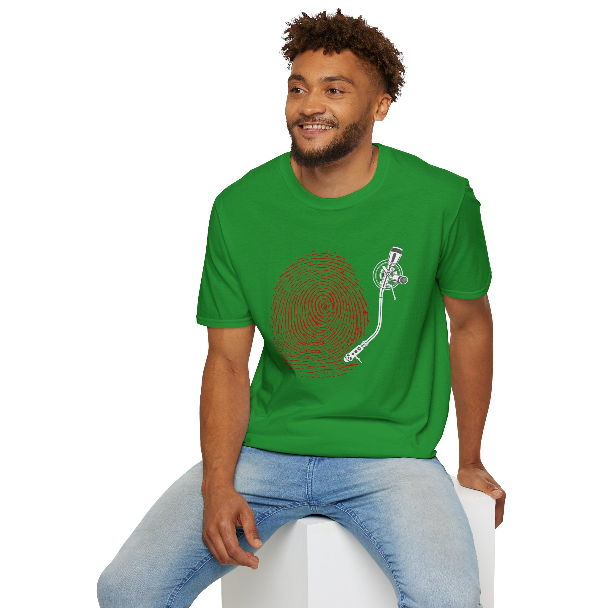Fingerprint Turntable — T-Shirt