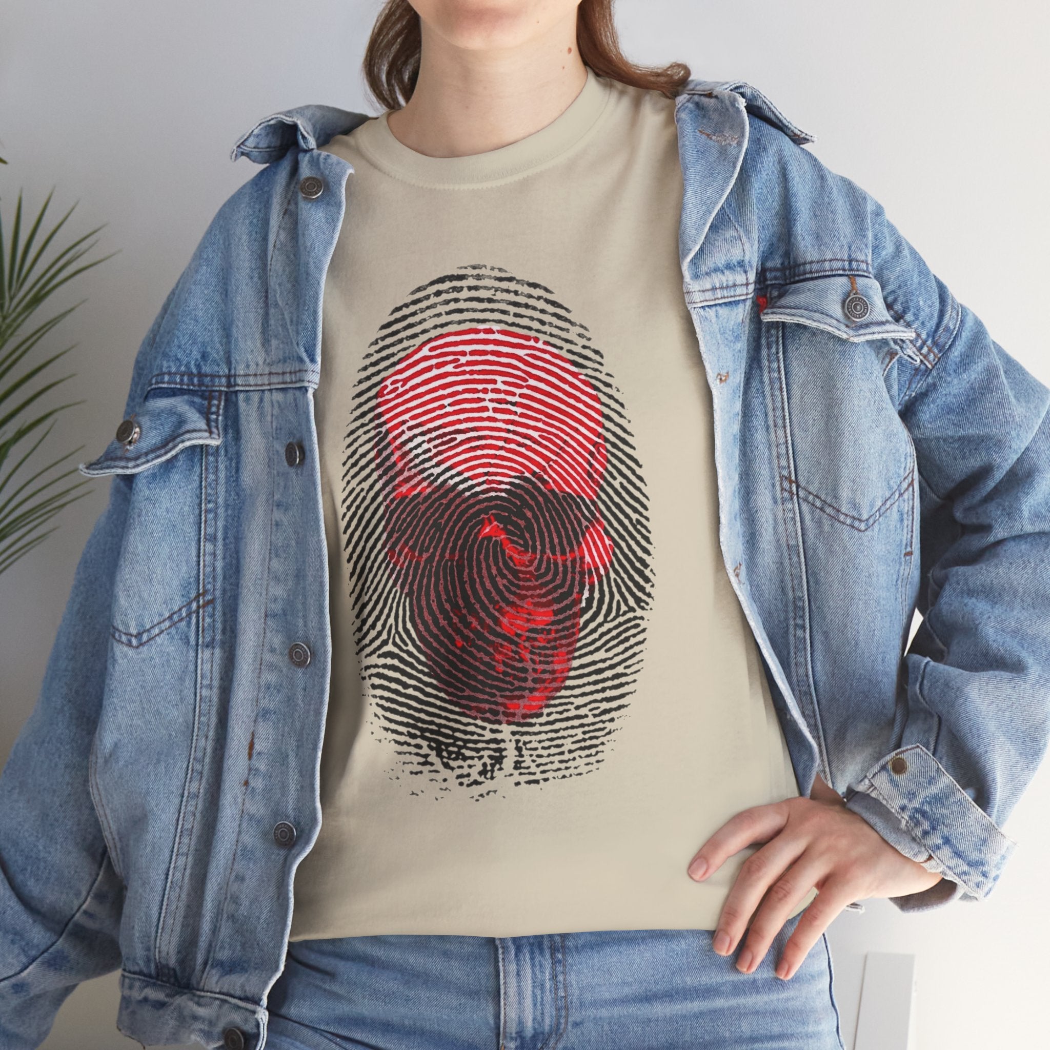 Skull Fingerprint — T-Shirt