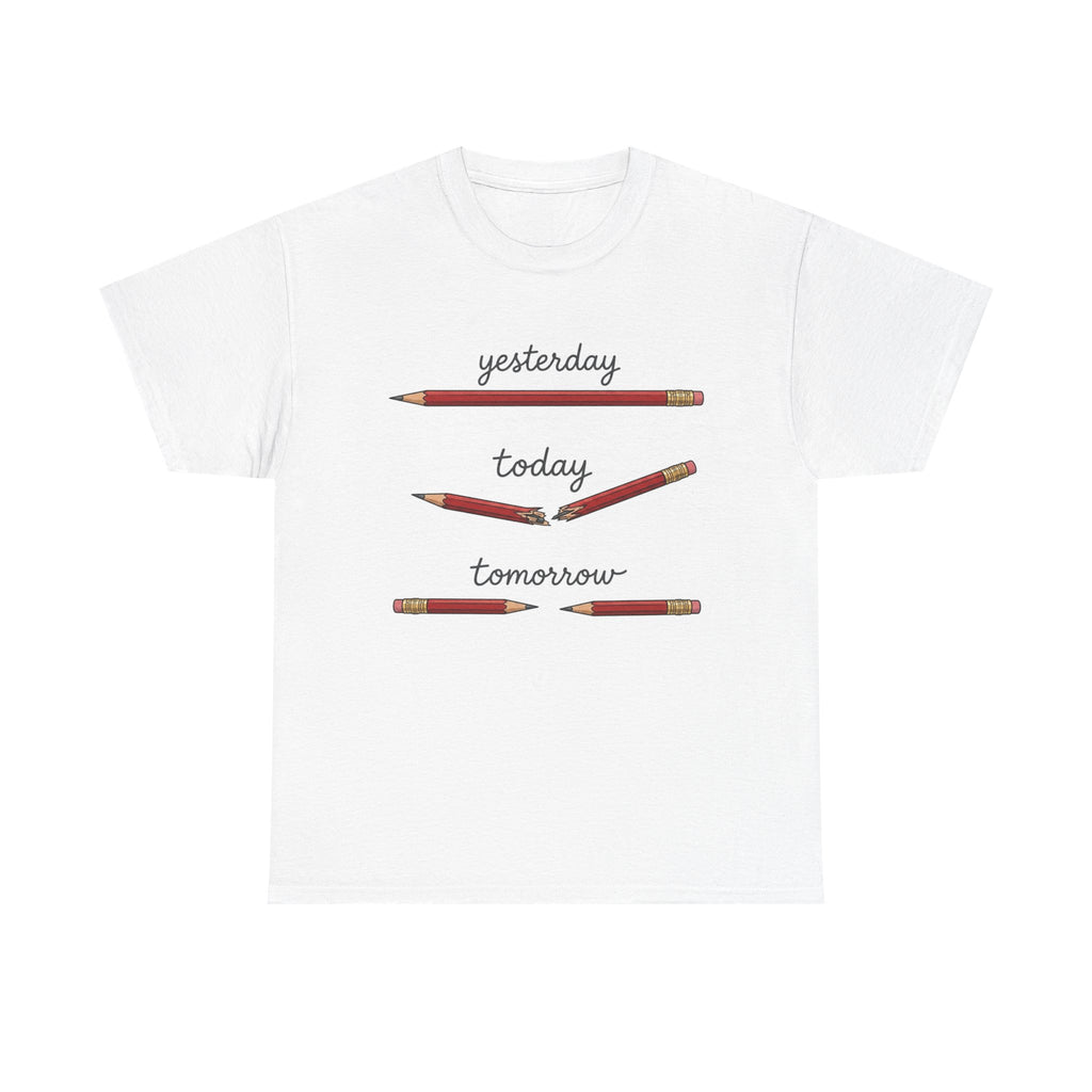 Yesterday Today Tomorrow T-Shirt – Minimalist Graphic Tee