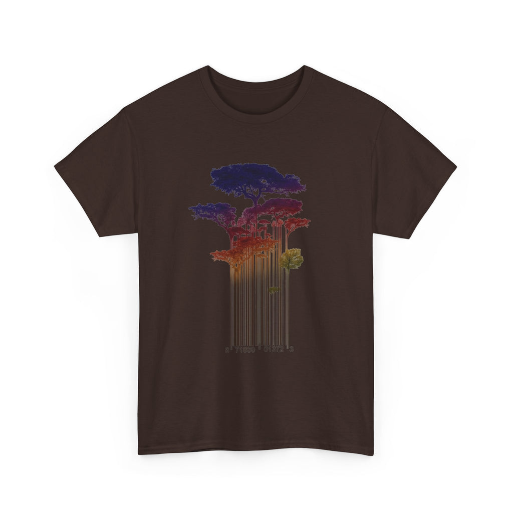 Barcode Forest T‑Shirt