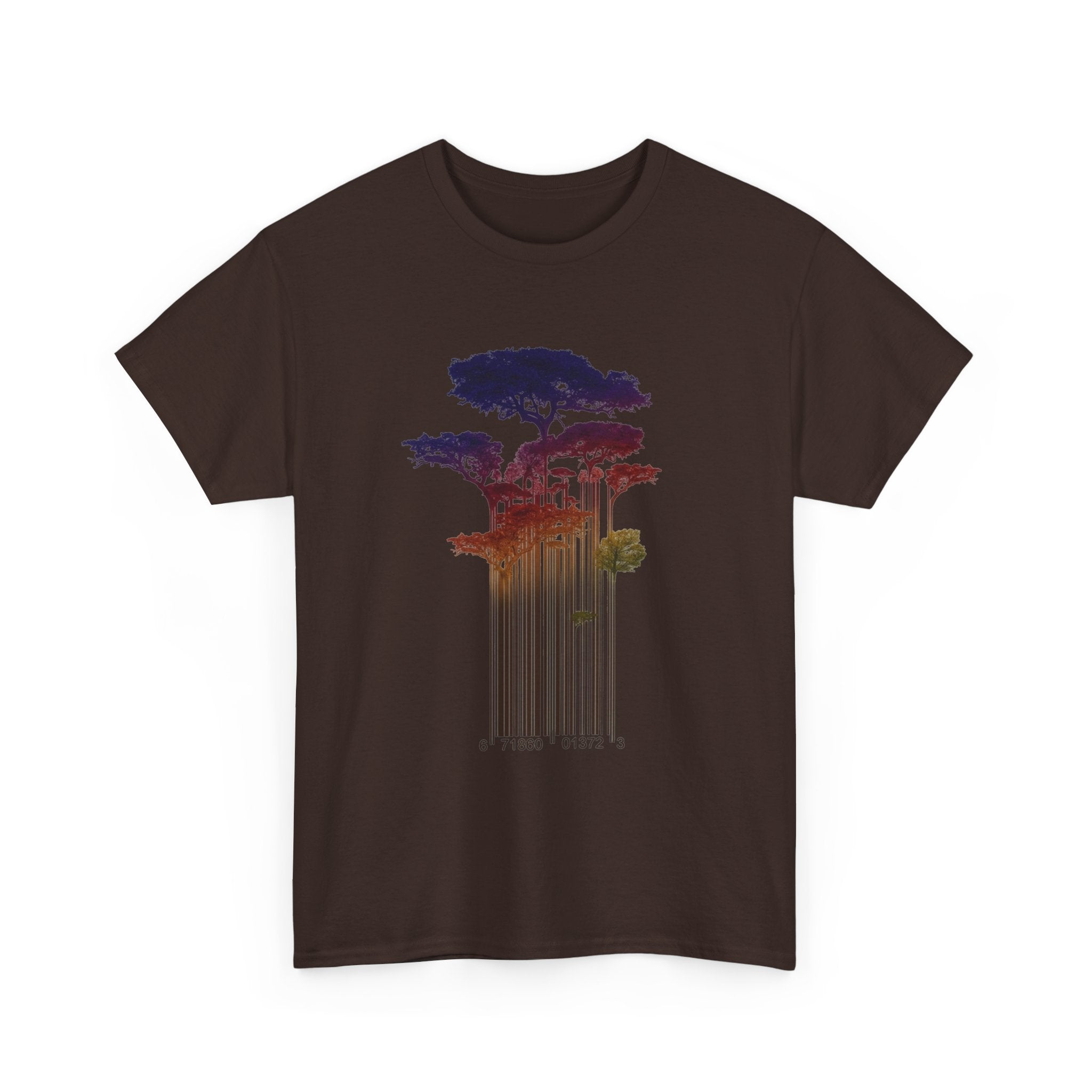 Barcode Forest T‑Shirt