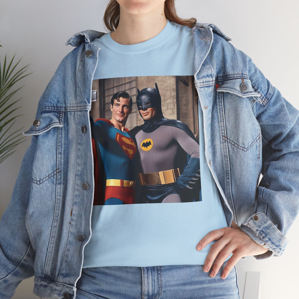Retro Superhero Selfie - T shirt