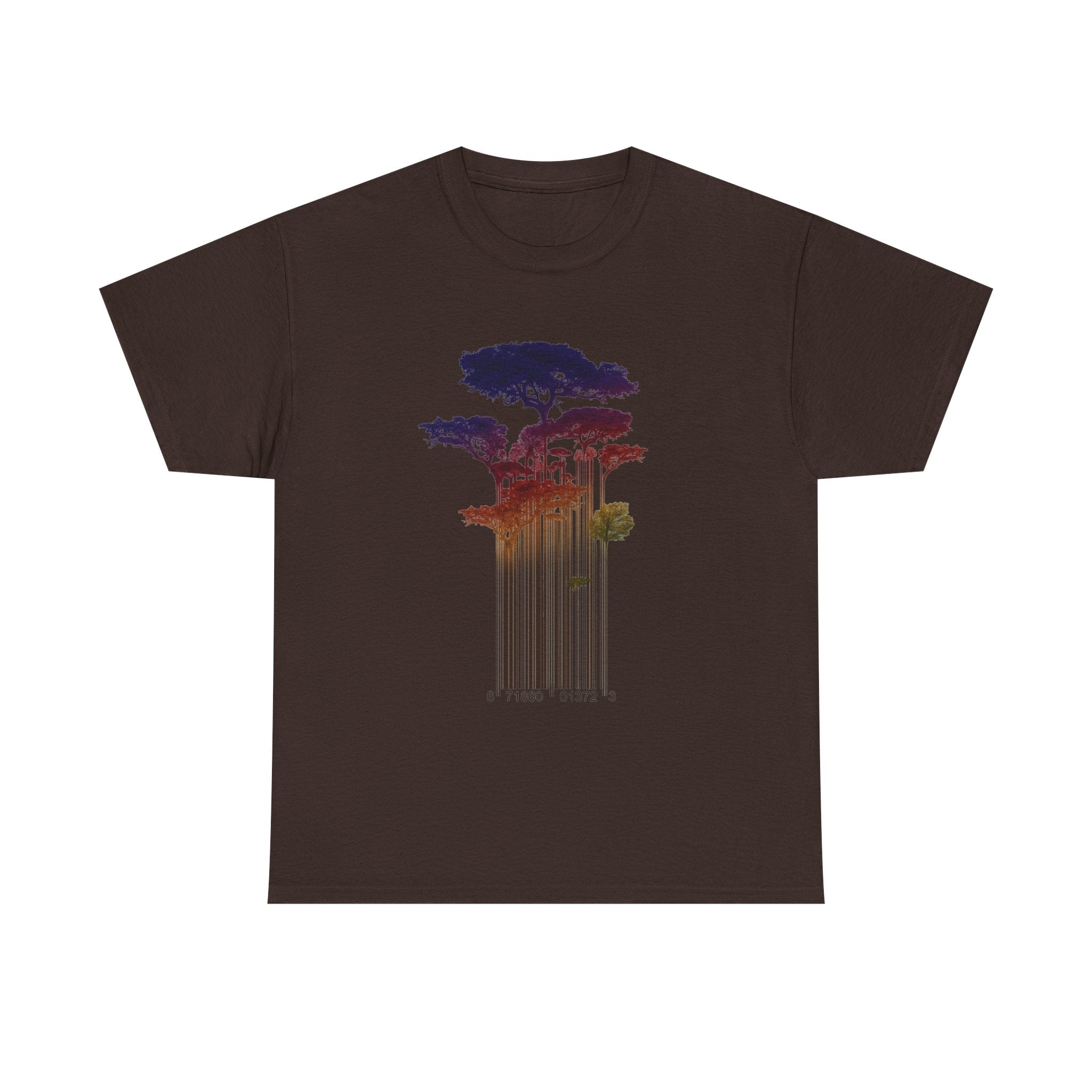 Barcode Forest T‑Shirt