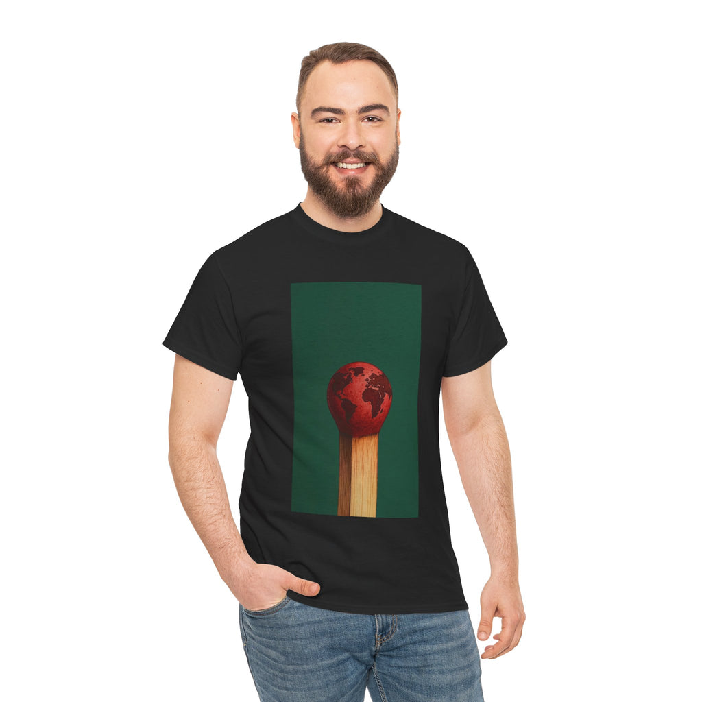 Matchstick Earth — T‑Shirt