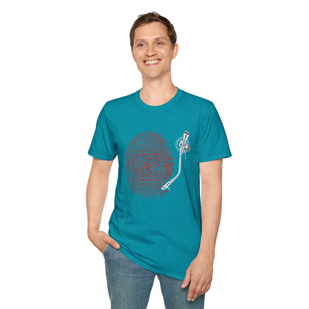 Fingerprint Turntable — T-Shirt