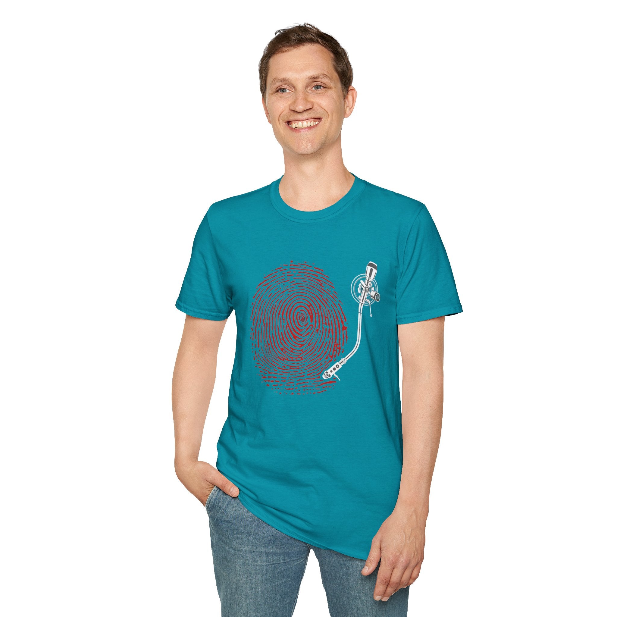 Fingerprint Turntable — T-Shirt