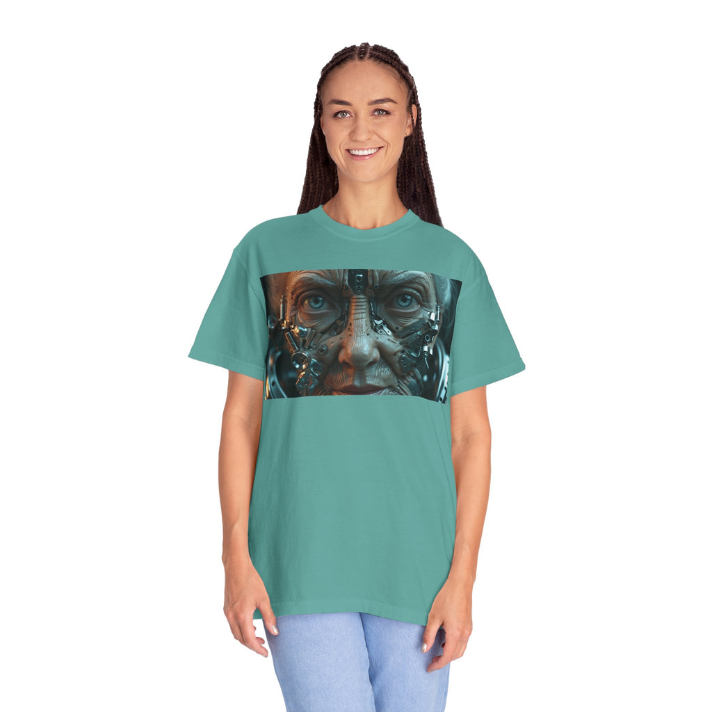 Cybernetic Old Face —T‑Shirt
