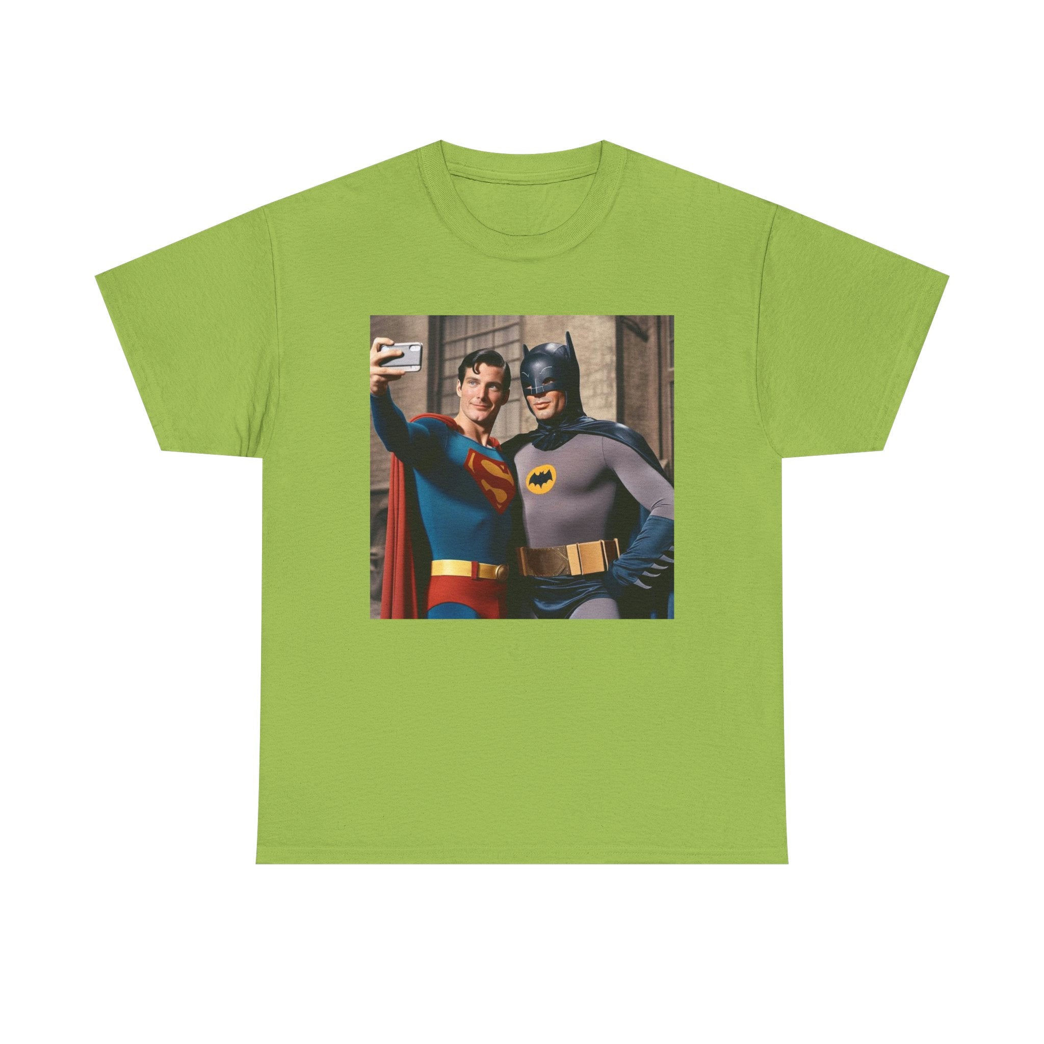 Retro Superhero Selfie - T shirt