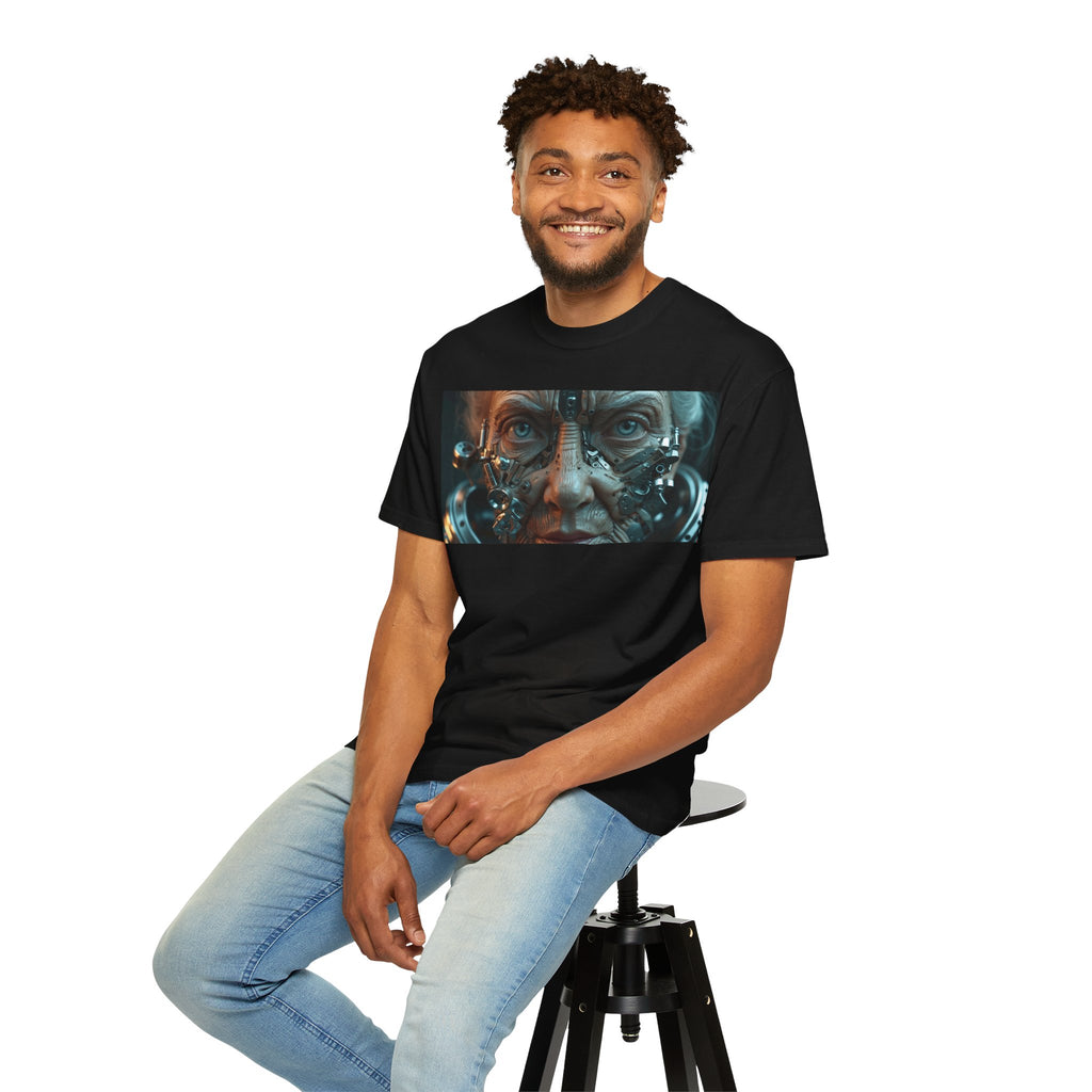 Cybernetic Old Face —T‑Shirt
