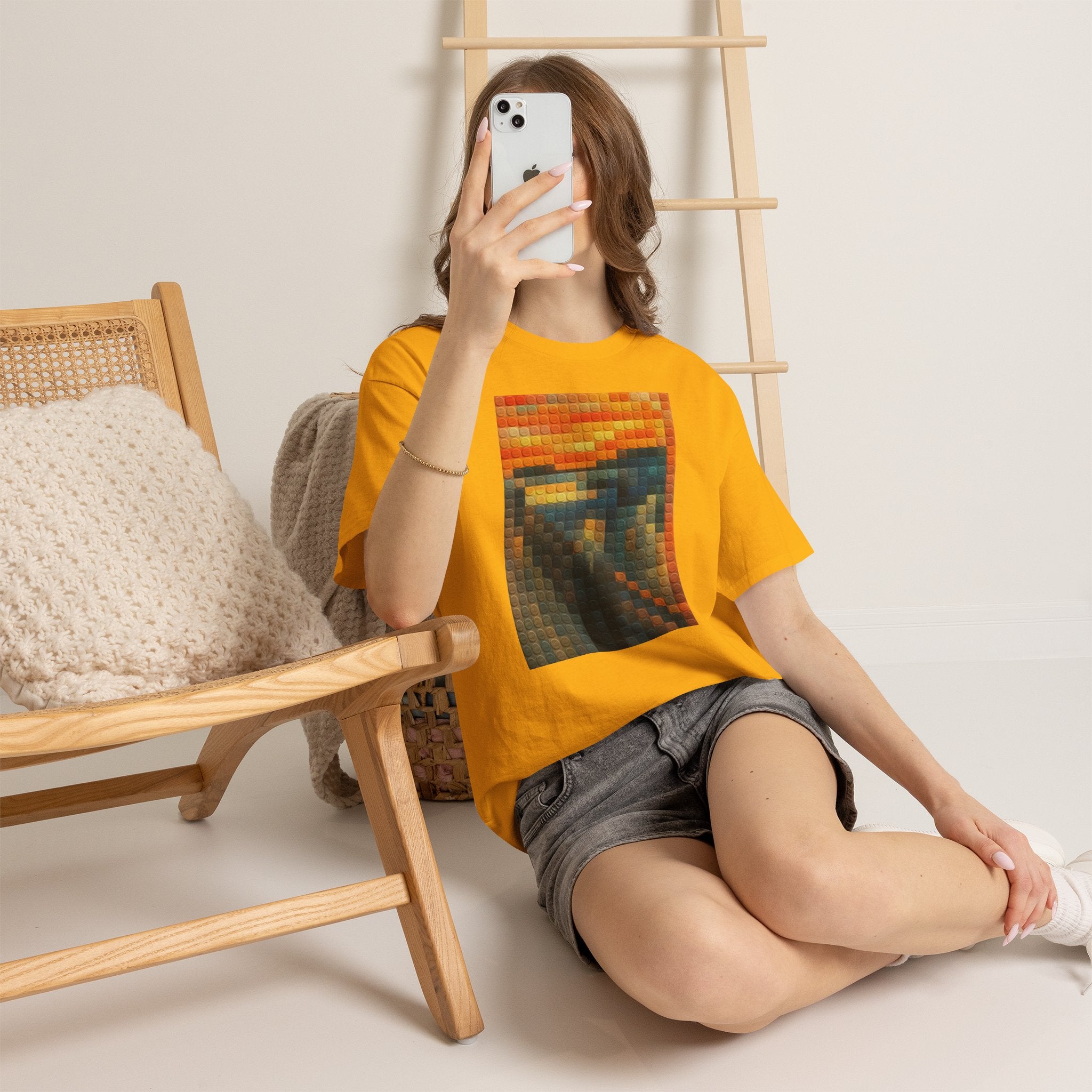 Pixelated Scream — T-Shirt