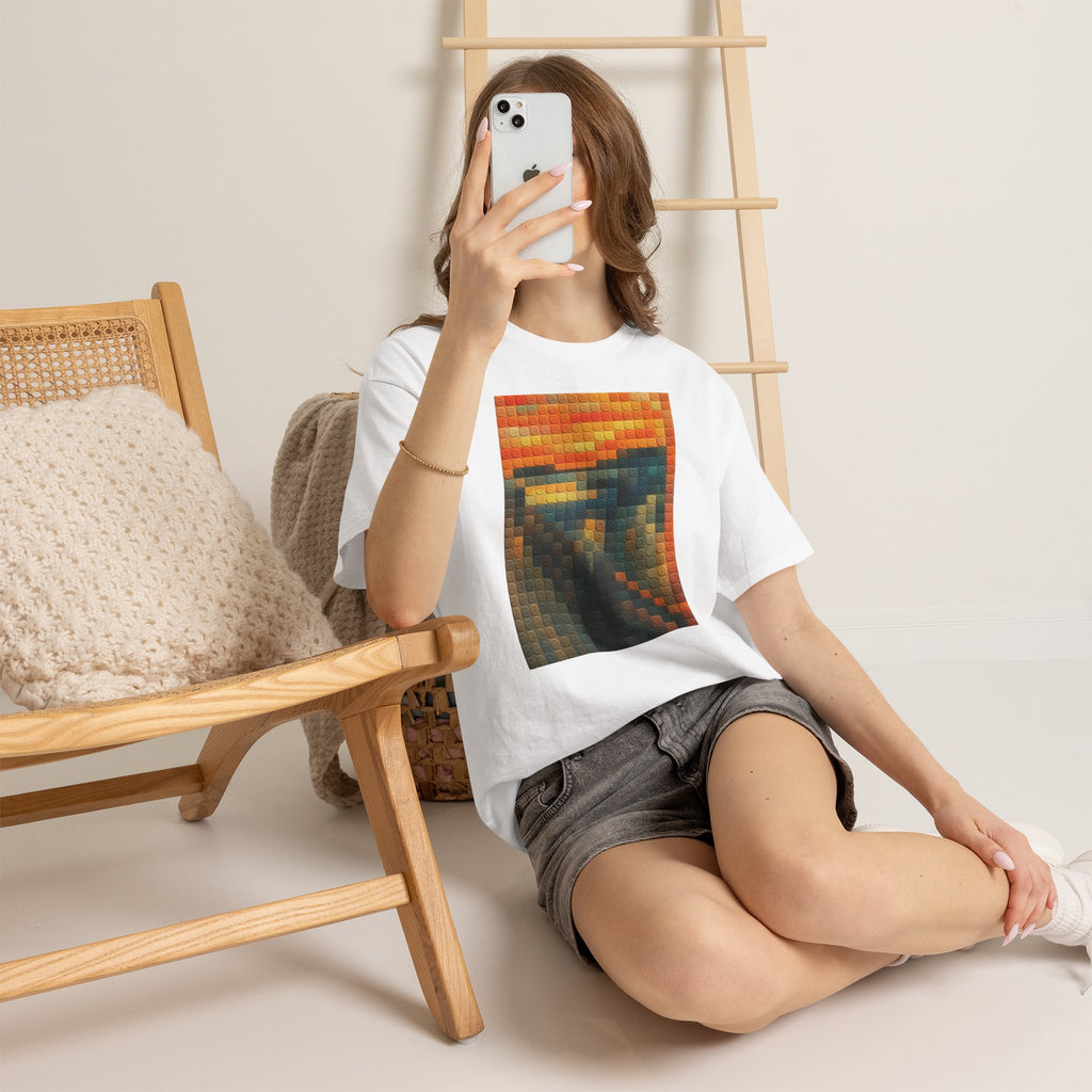 Pixelated Scream — T-Shirt