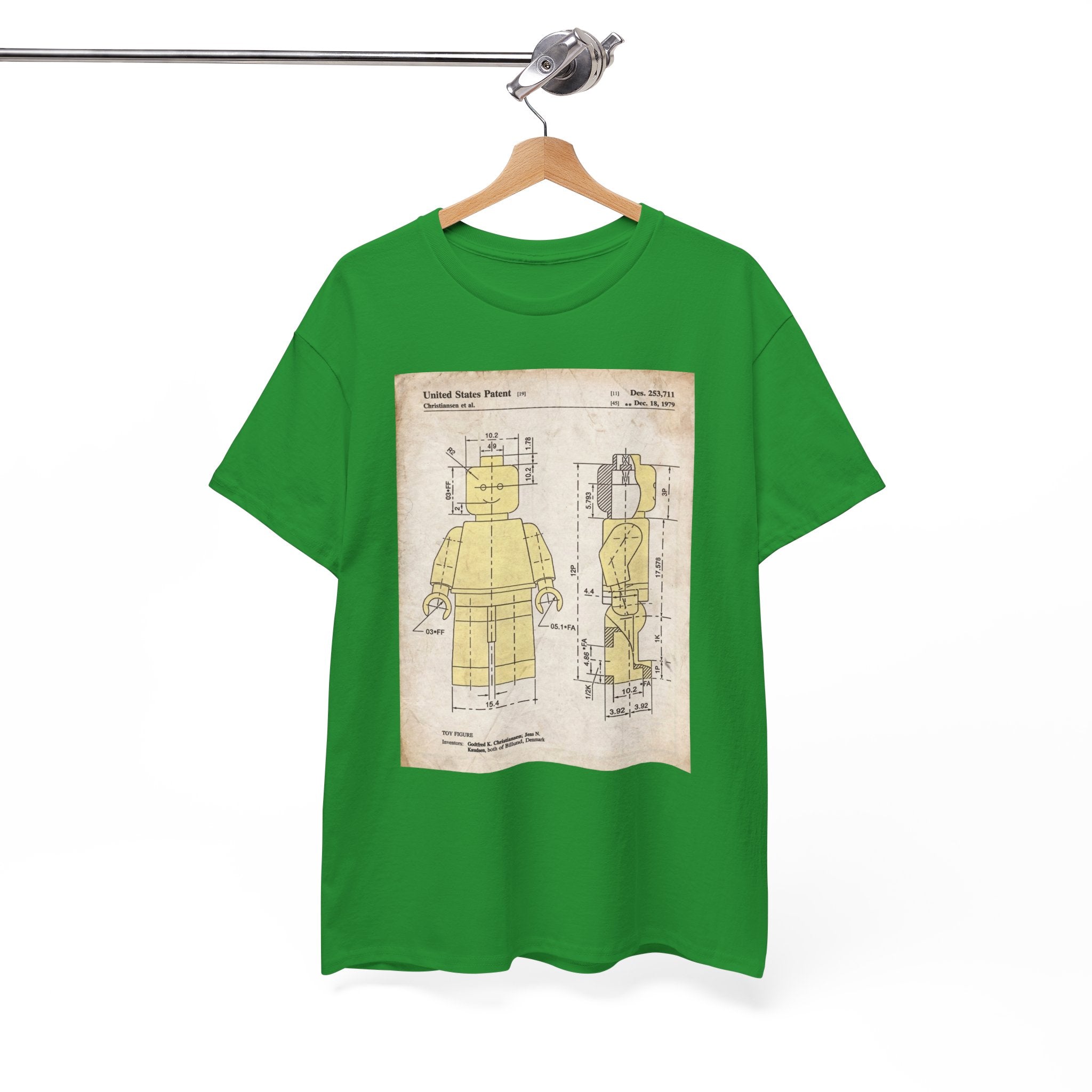 Lego Minifigure Patent — T‑Shirt