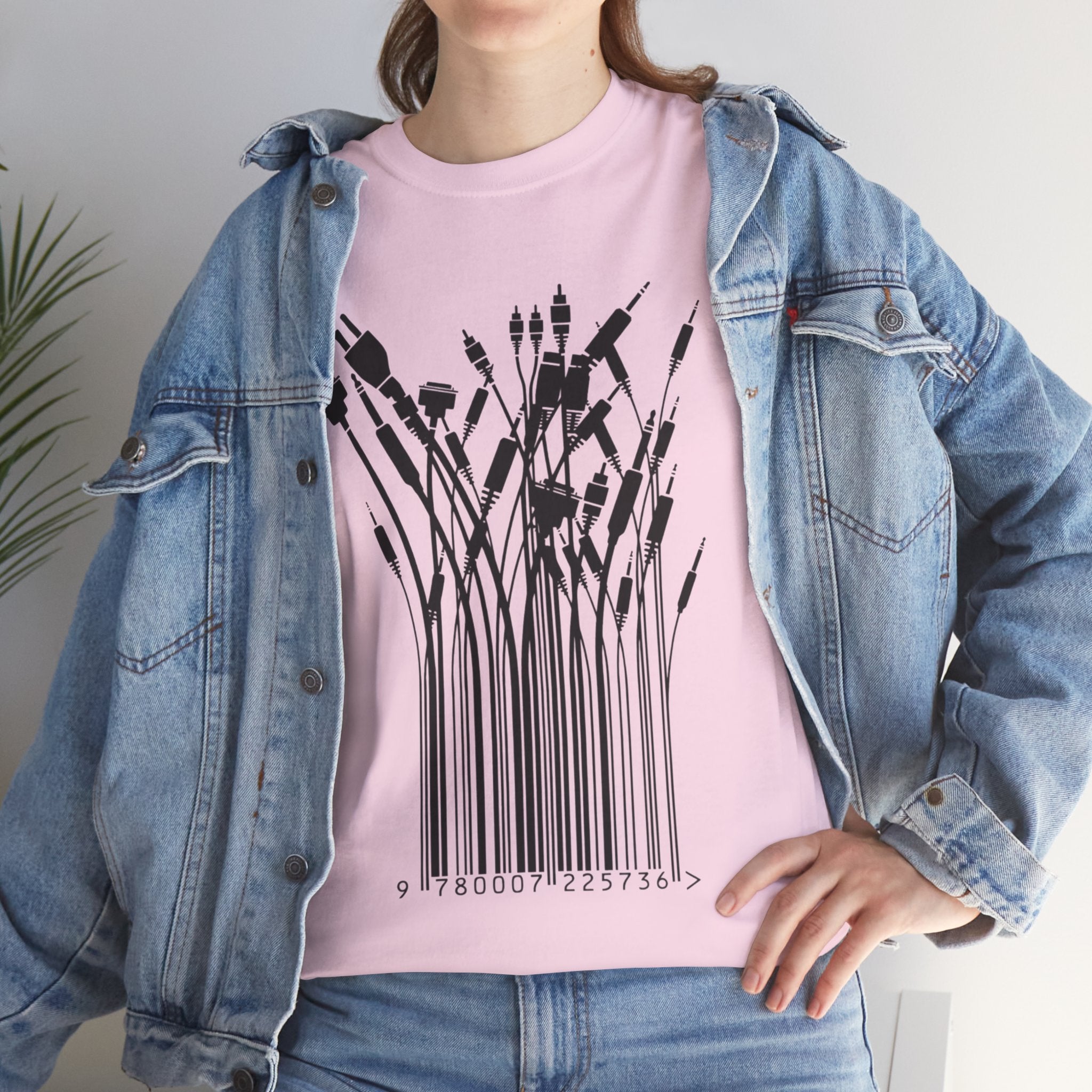 Barcode Wildflowers — T-Shirt