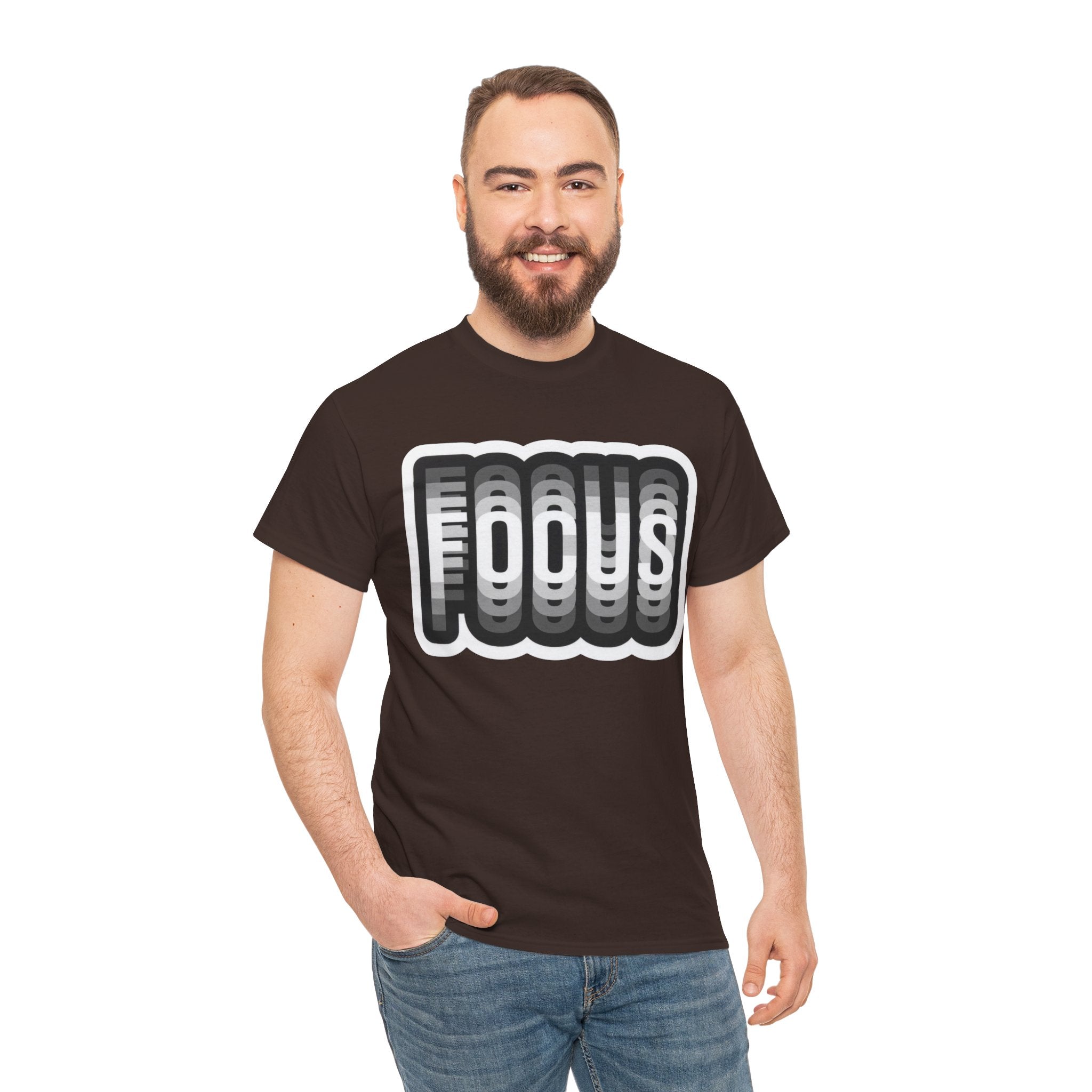 Focus Optical Illusion — T Shirt