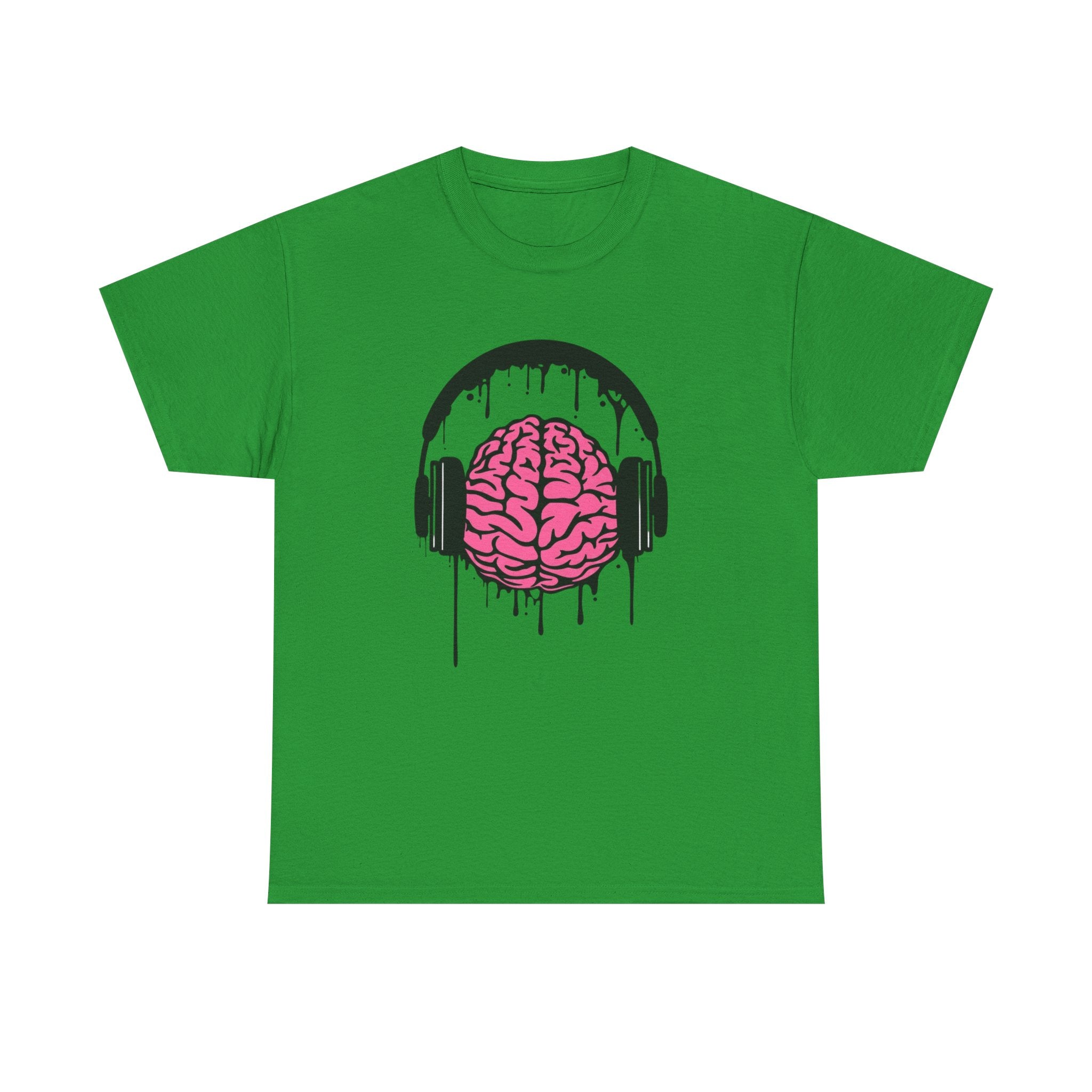 Music Lover Dripping Brain — T-Shirt