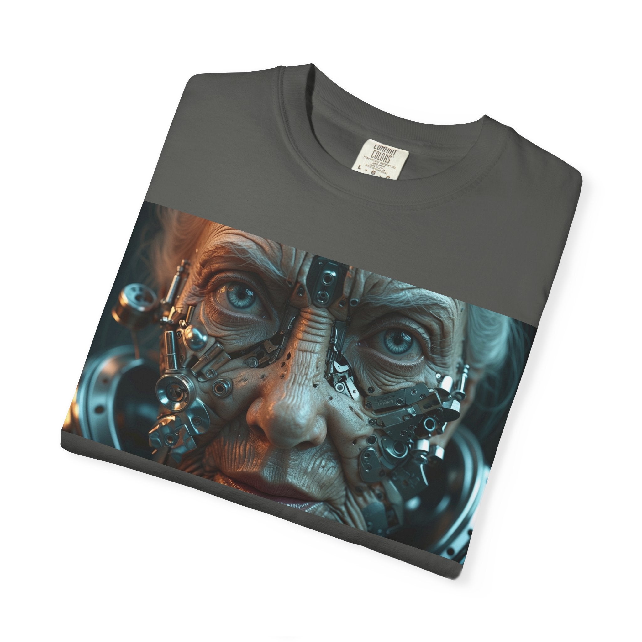Cybernetic Old Face —T‑Shirt