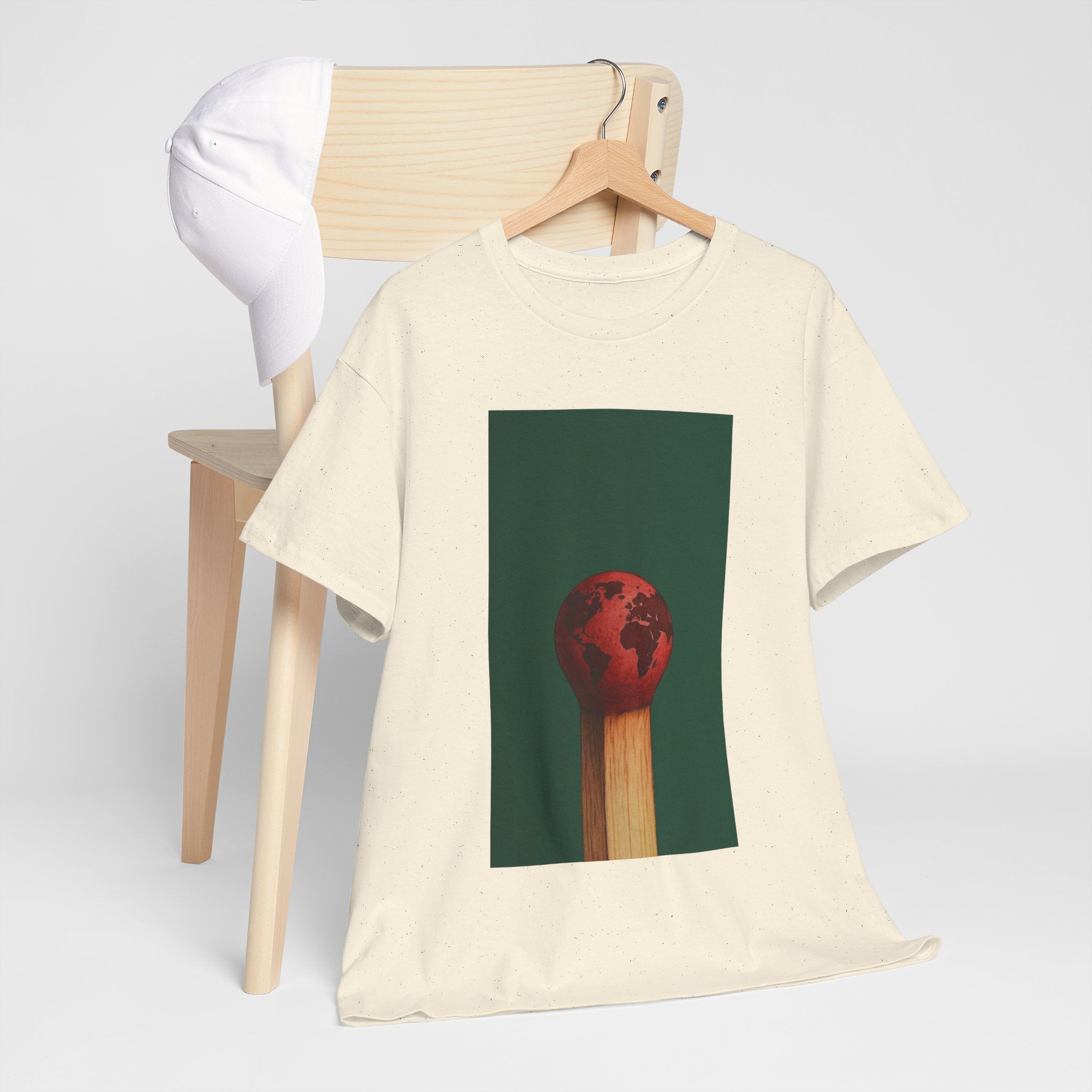 Matchstick Earth — T‑Shirt